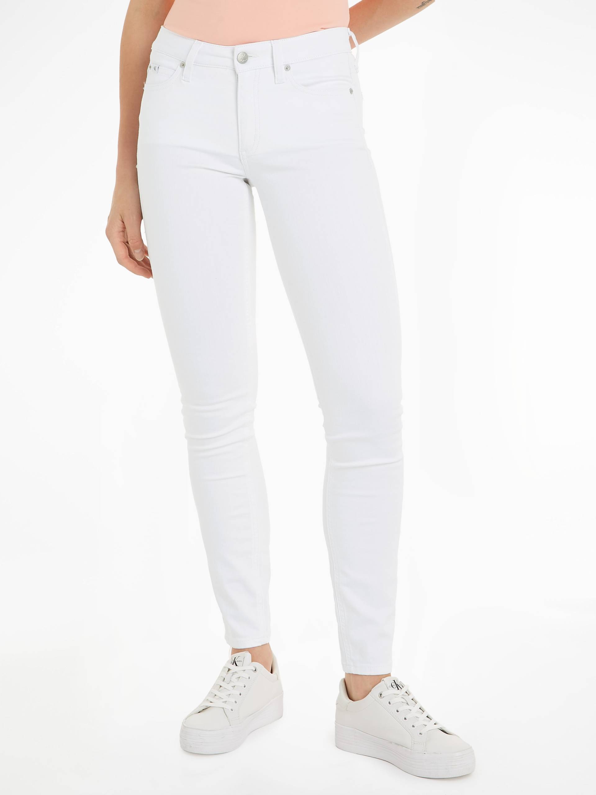 Calvin Klein Jeans Skinny-fit-Jeans »MID RISE SKINNY« von Calvin Klein Jeans