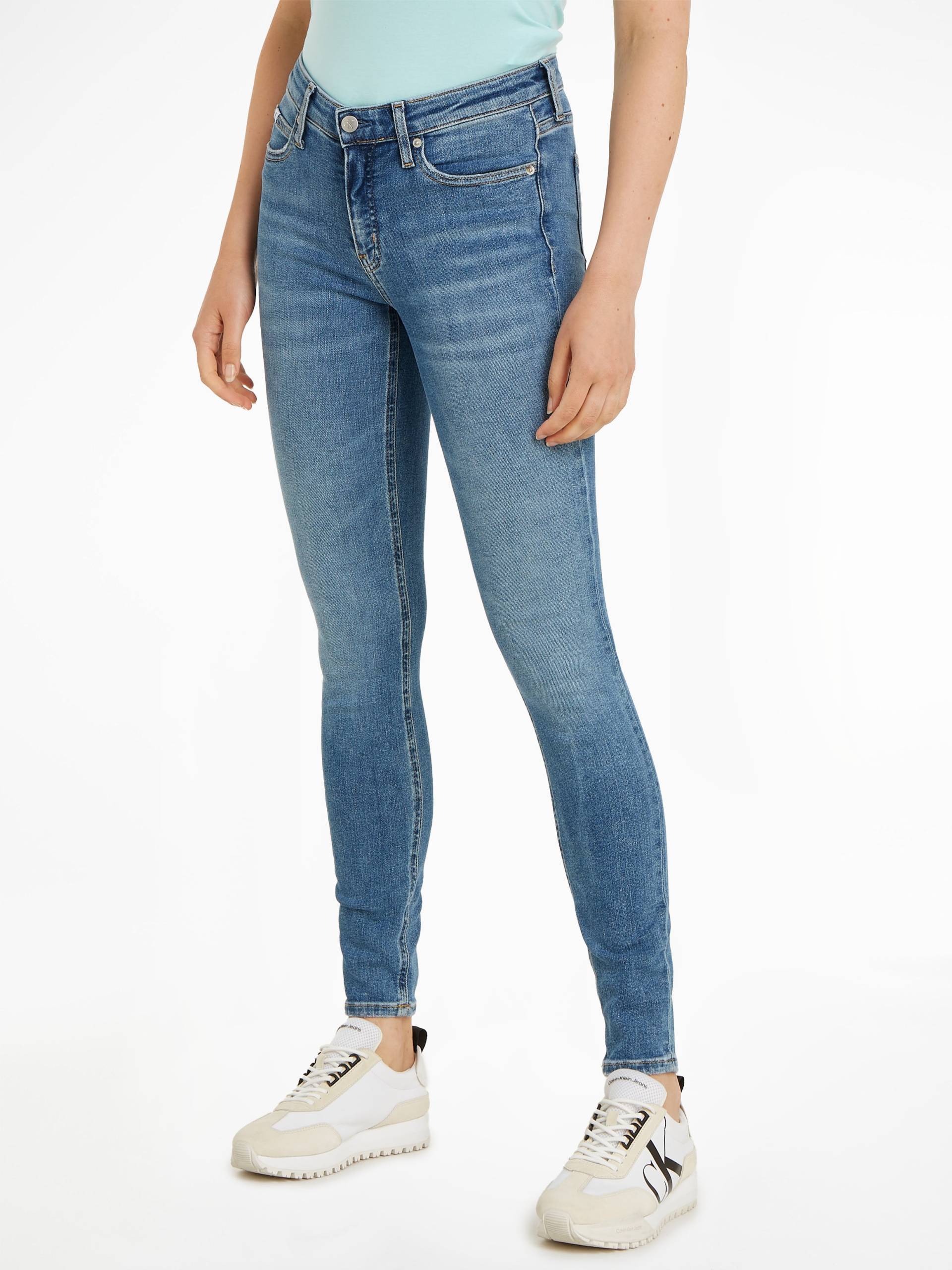 Calvin Klein Jeans Skinny-fit-Jeans »MID RISE SKINNY« von Calvin Klein Jeans