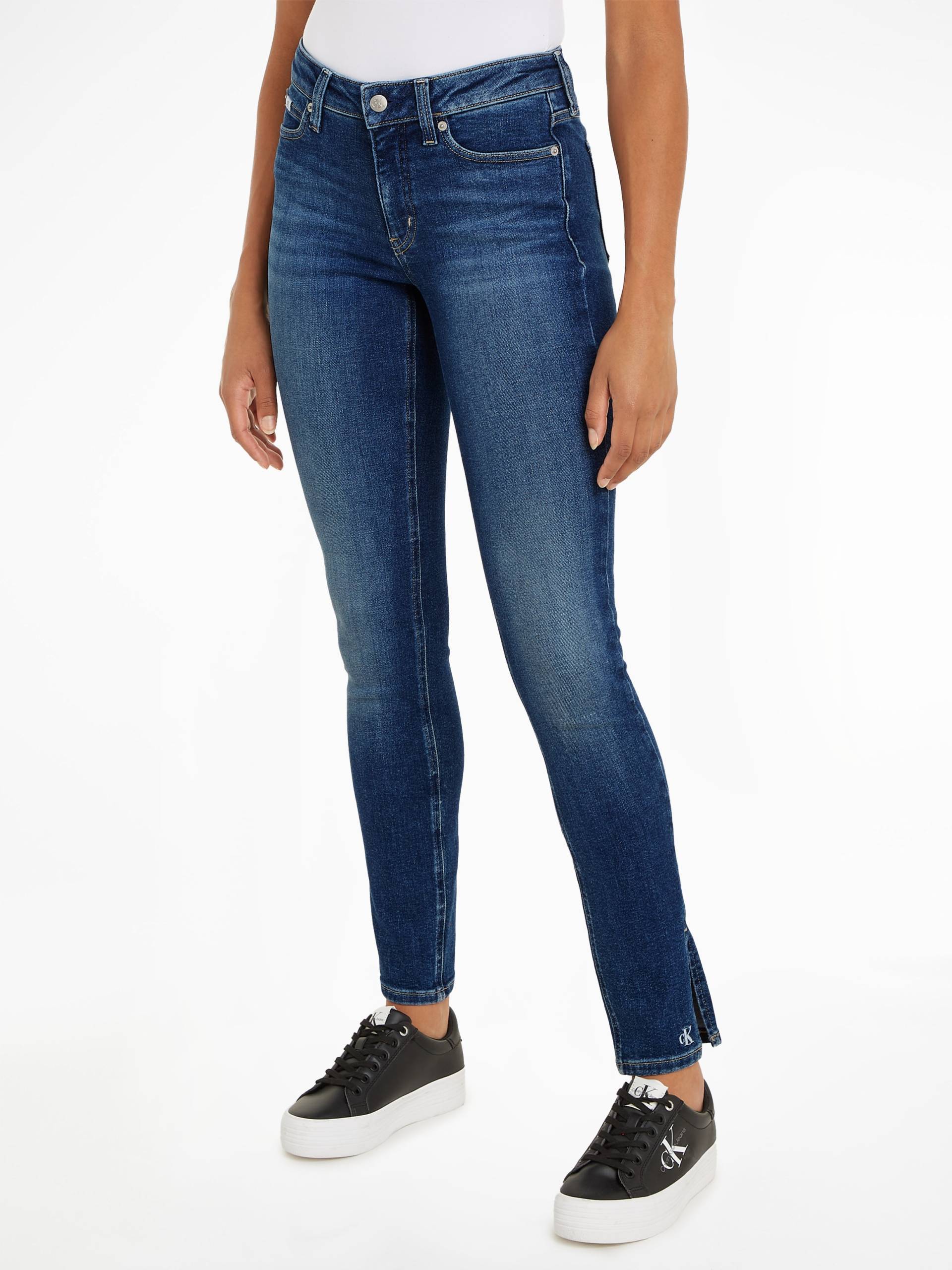 Calvin Klein Jeans Skinny-fit-Jeans »MID RISE SKINNY«, in klassischer 5-Pocket-Form von Calvin Klein Jeans