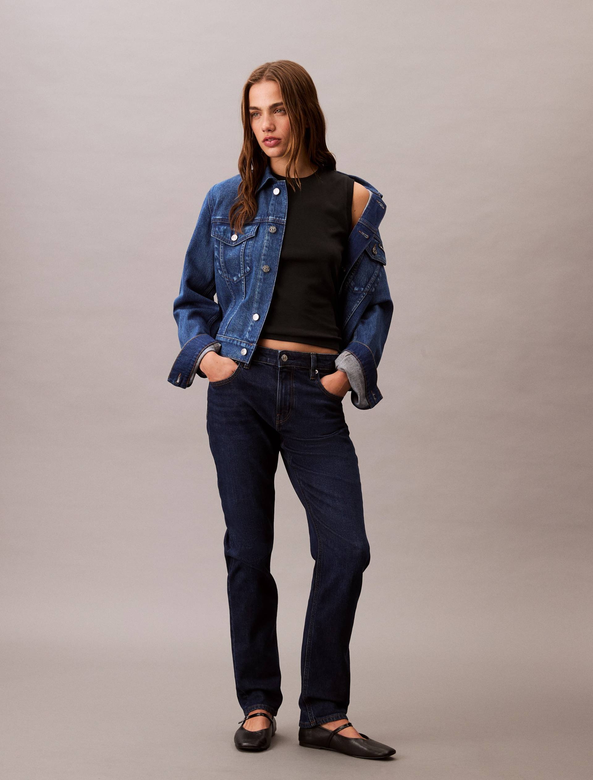 Calvin Klein Jeans Skinny-fit-Jeans »MID RISE SLIM«, Mit Gürtelschlaufen Calvin Klein Jeans Skinny-fit-Jeans »MID RISE SLIM«, Mit Gürtelschlaufen von Calvin Klein Jeans