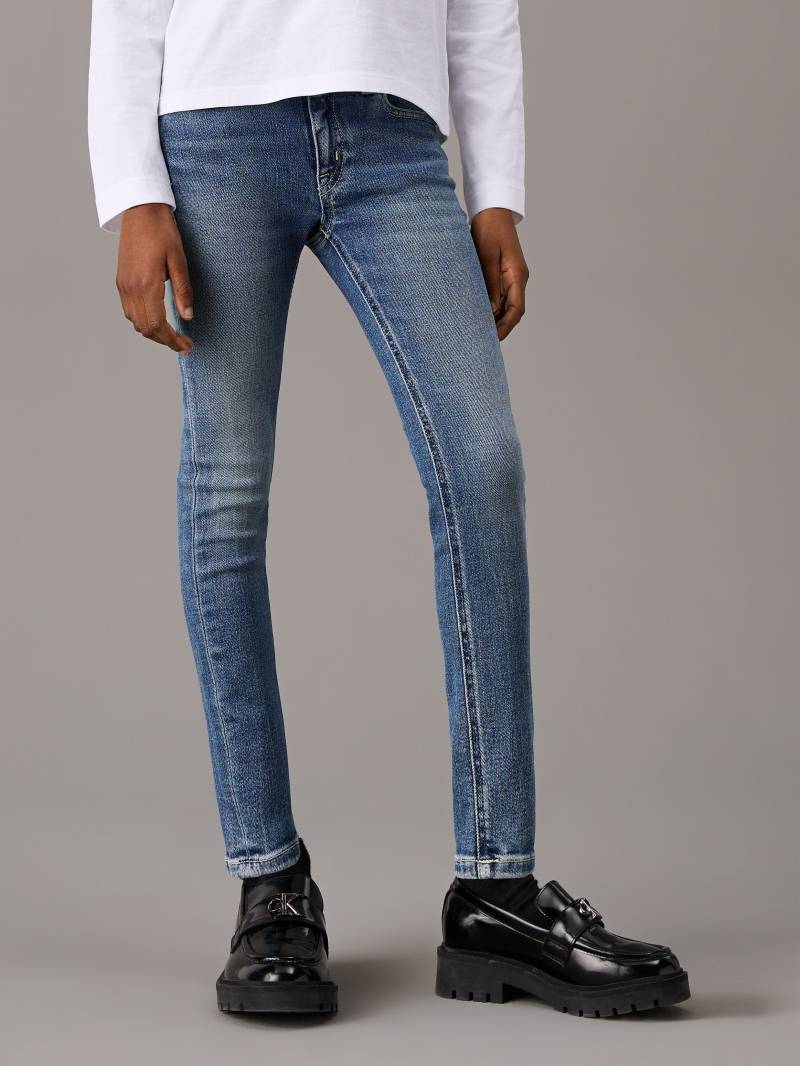 Calvin Klein Jeans Skinny-fit-Jeans »Mr Skinny Mid Blue Pws Denim«, für Kinder bis 16 Jahre und im 5-Pocket-Style von Calvin Klein Jeans