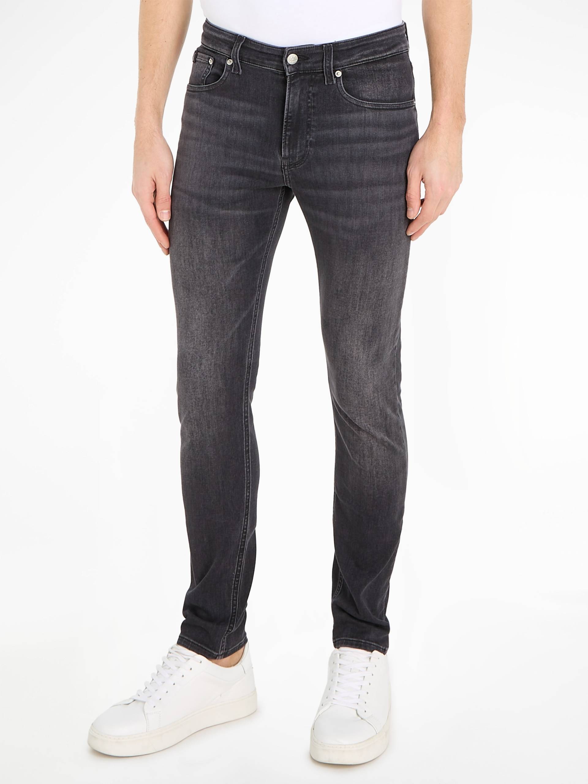 Calvin Klein Jeans Skinny-fit-Jeans »SKINNY«, mit Leder-Badge von Calvin Klein Jeans