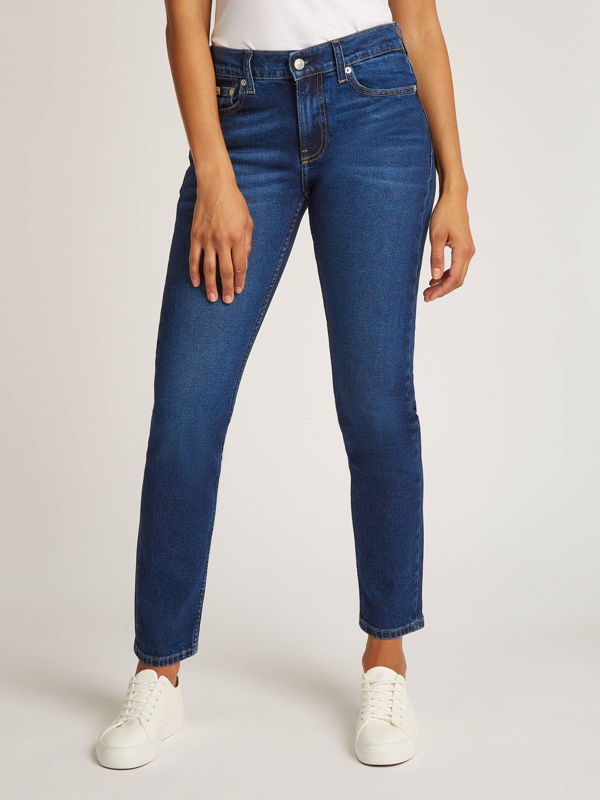 Calvin Klein Jeans Slim-fit-Jeans »SLIM«, Coinpocket, Logostickerei Calvin Klein Jeans Slim-fit-Jeans »SLIM«, Coinpocket, Logostickerei von Calvin Klein Jeans