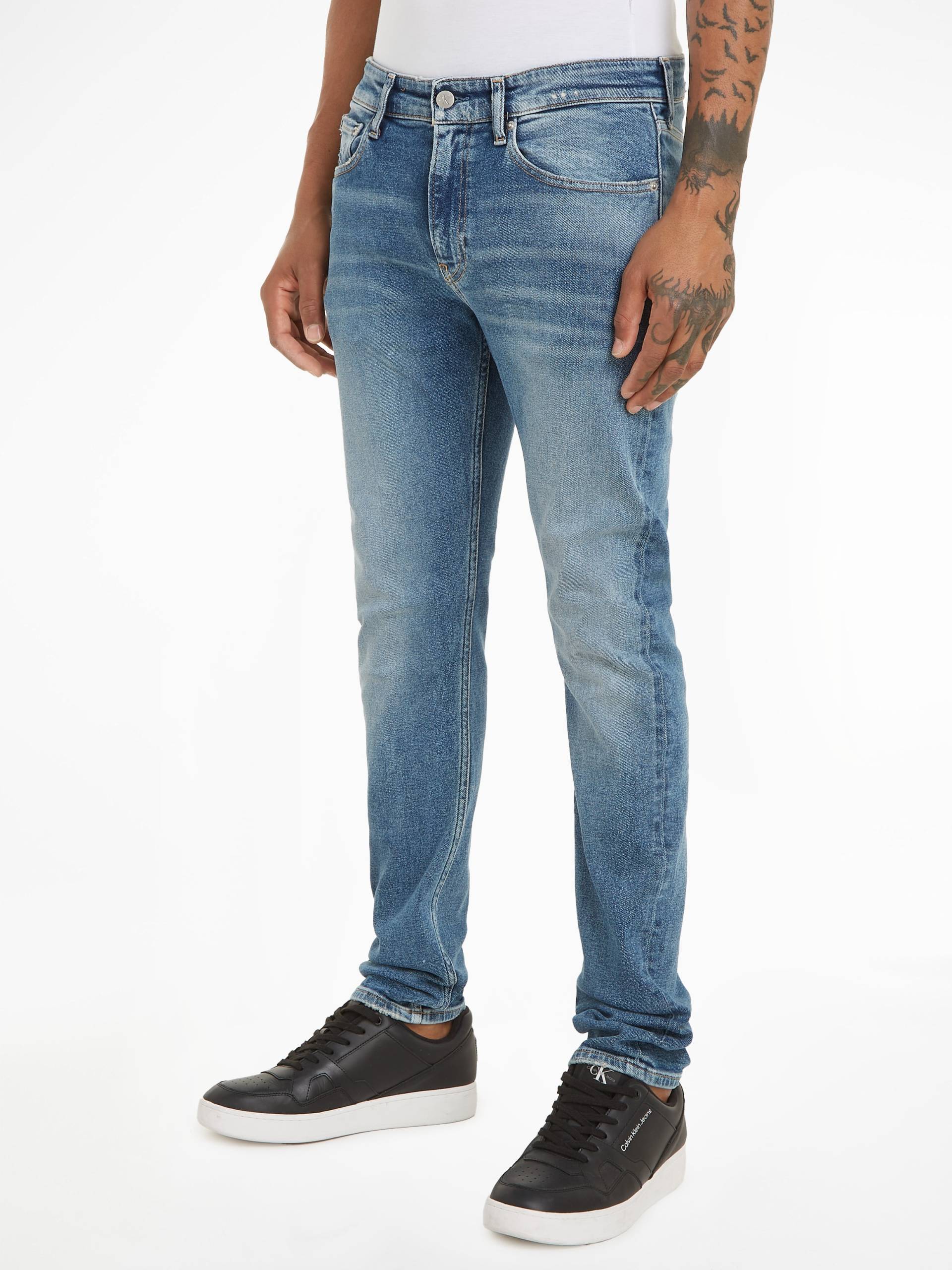 Calvin Klein Jeans Slim-fit-Jeans »SLIM TAPER«, in klassischer 5-Pocket-Form von Calvin Klein Jeans