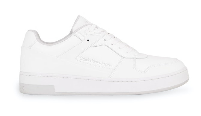 Calvin Klein Jeans Sneaker »BASKET CUPSOLE LOW LTH IN SAT« von Calvin Klein Jeans