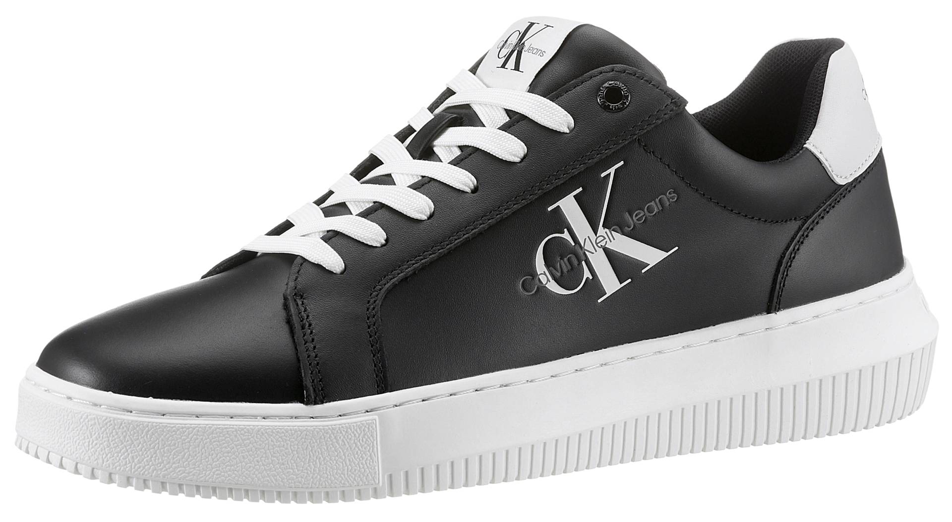 Calvin Klein Jeans Sneaker »SEAMUS 20L«, mit Kontrastbesatz, Freizeitschuh, Halbschuh, Schnürschuh von Calvin Klein Jeans