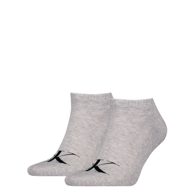 Calvin Klein Jeans Sneakersocken »CKJ MEN SNEAKER 2P MONOGRAM«, (2 Paar, 2 Paar), mit dezentem Logo von Calvin Klein Jeans