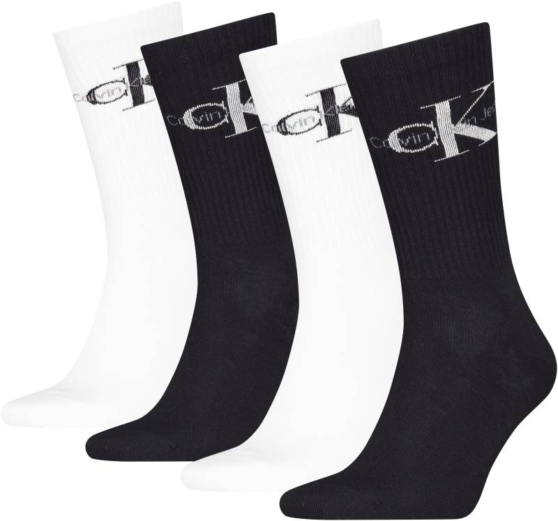 Calvin Klein Jeans Socken, (4 Paar), mit Logo von Calvin Klein Jeans