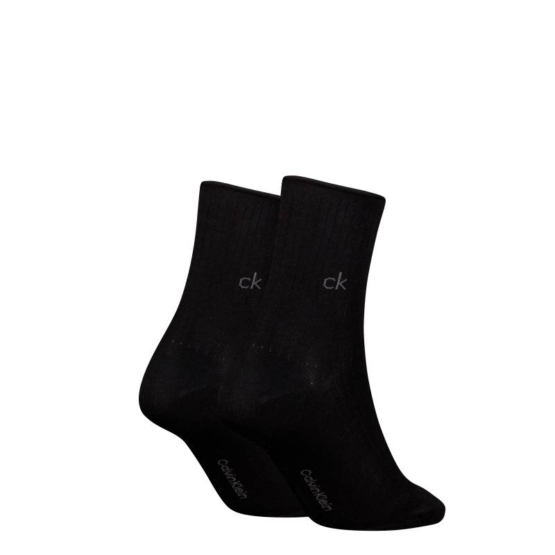Calvin Klein Jeans Socken »CK WOMEN SHORT SOCK 2P ROLL TOP«, (2 Paar) von Calvin Klein Jeans