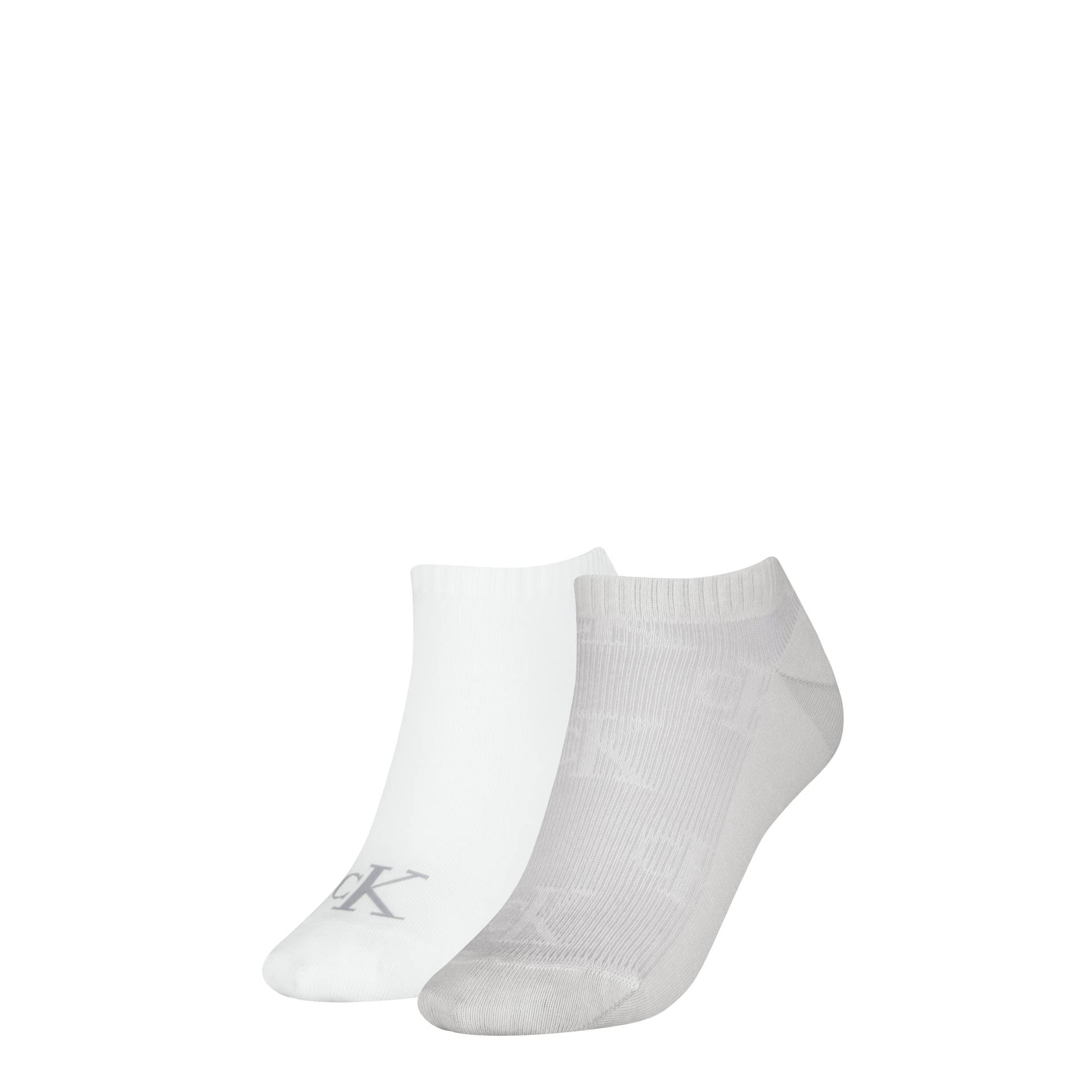 Calvin Klein Jeans Socken »CKJ WOMEN SNEAKER 2P AO SHADOW RIB«, (2 Paar), mit dezentem Logo-Print von Calvin Klein Jeans