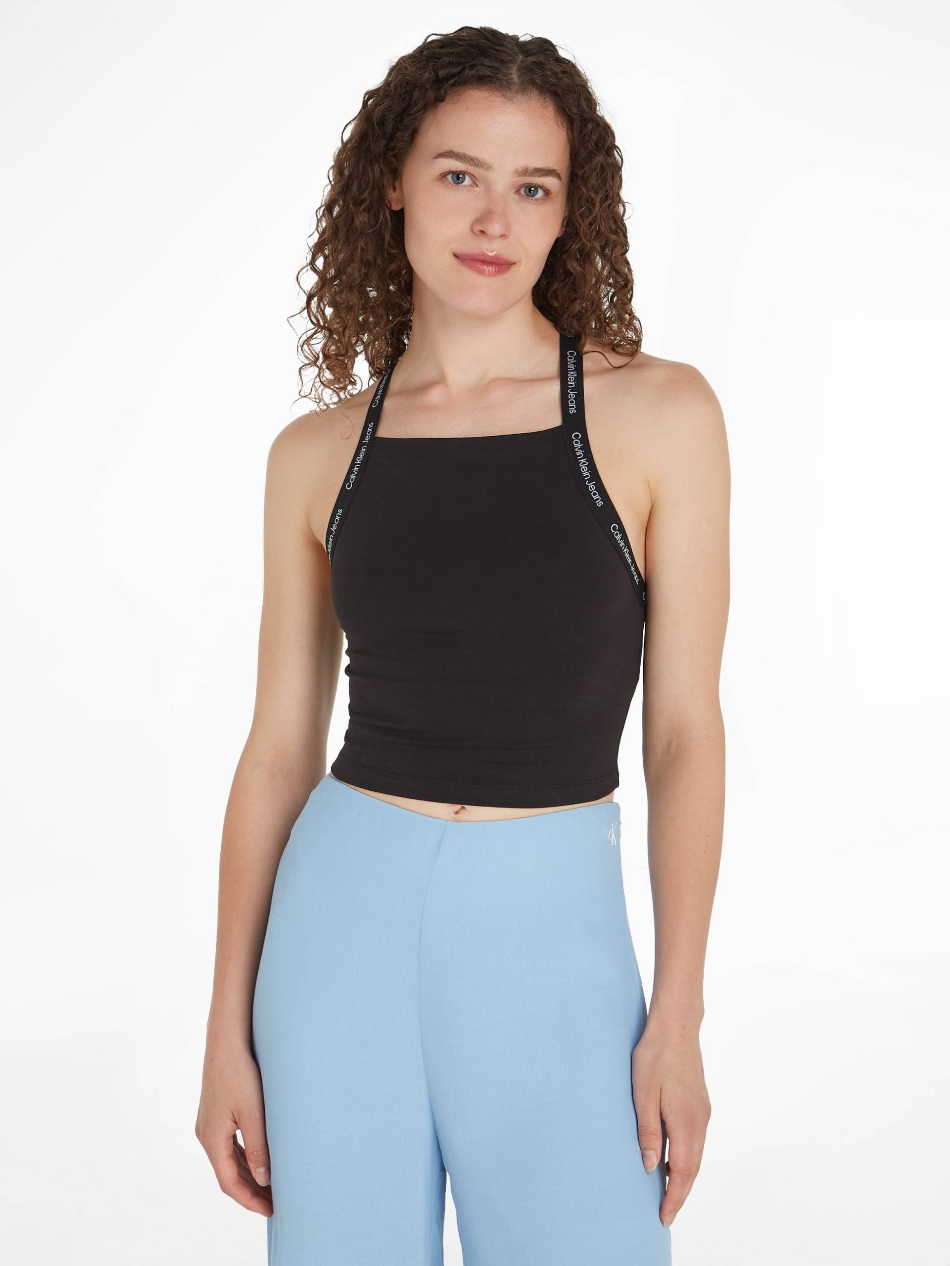 Calvin Klein Jeans Spaghettitop »LOGO ELASTIC STRAPPY TOP« von Calvin Klein Jeans