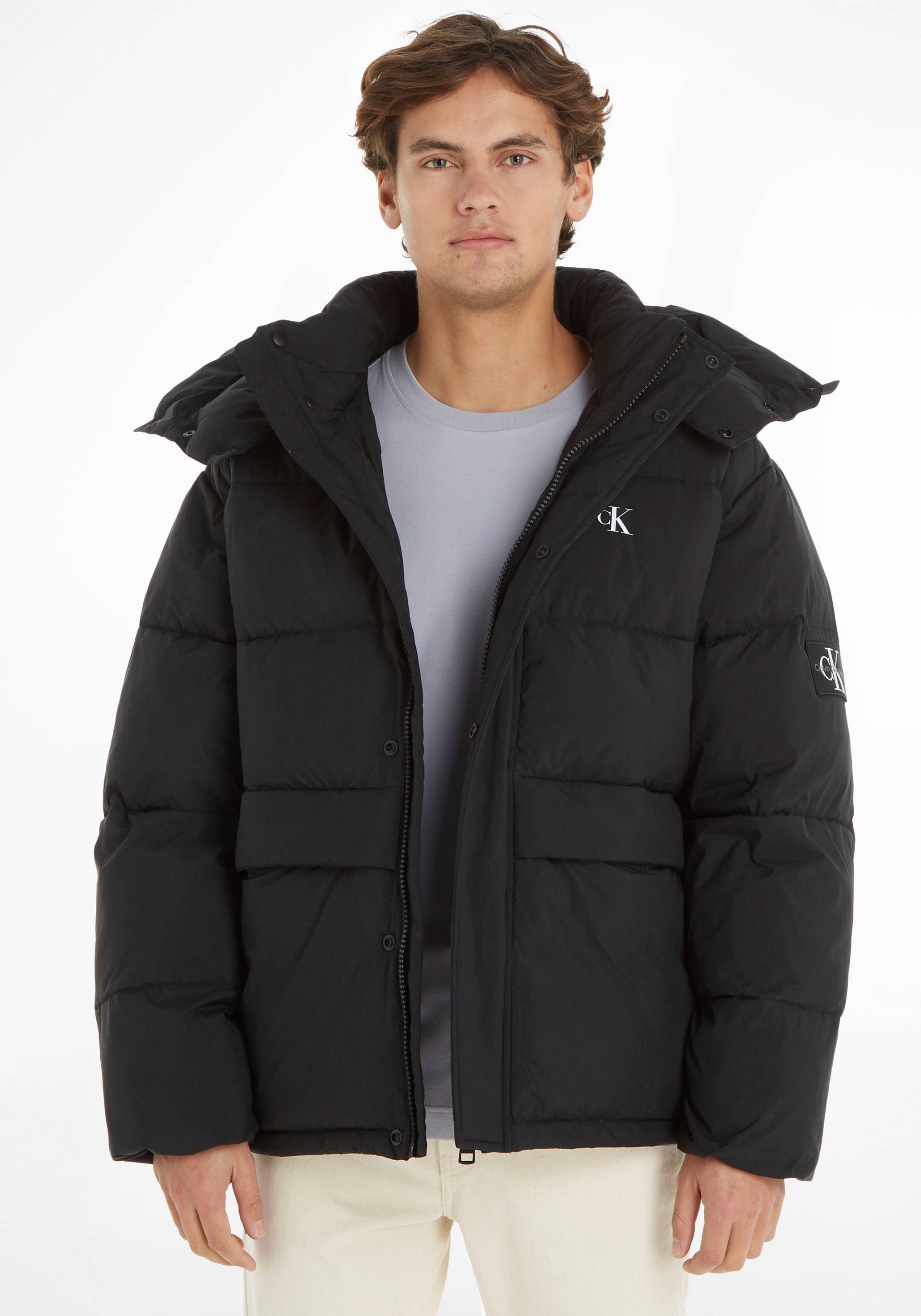 Calvin Klein Jeans Steppjacke »ESS NON DOWN RELAXED JACKET«, mit Kapuze von Calvin Klein Jeans