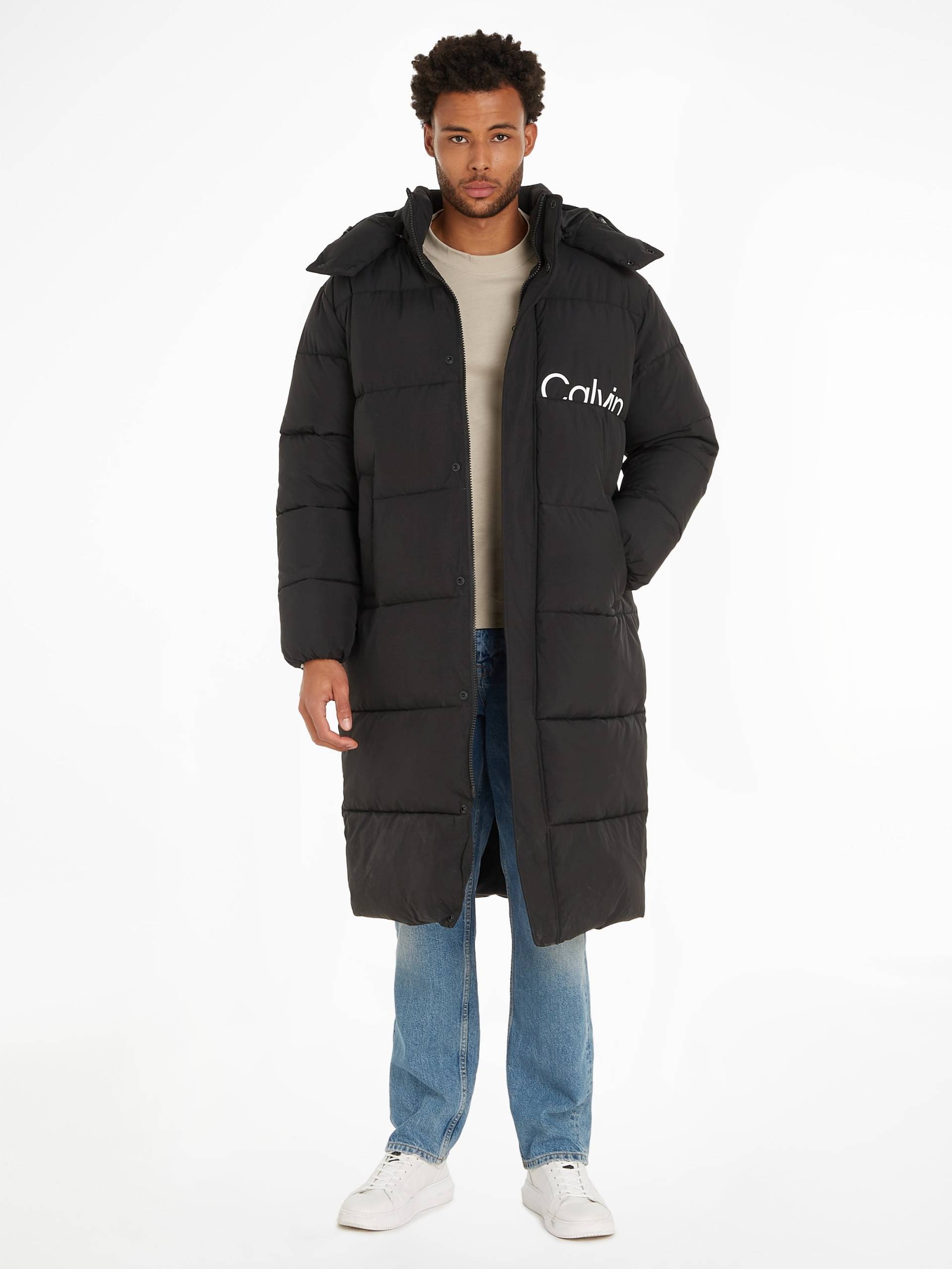 Calvin Klein Jeans Steppjacke »ESSENTIALS NON DOWN LONG PARKA«, mit Kapuze von Calvin Klein Jeans