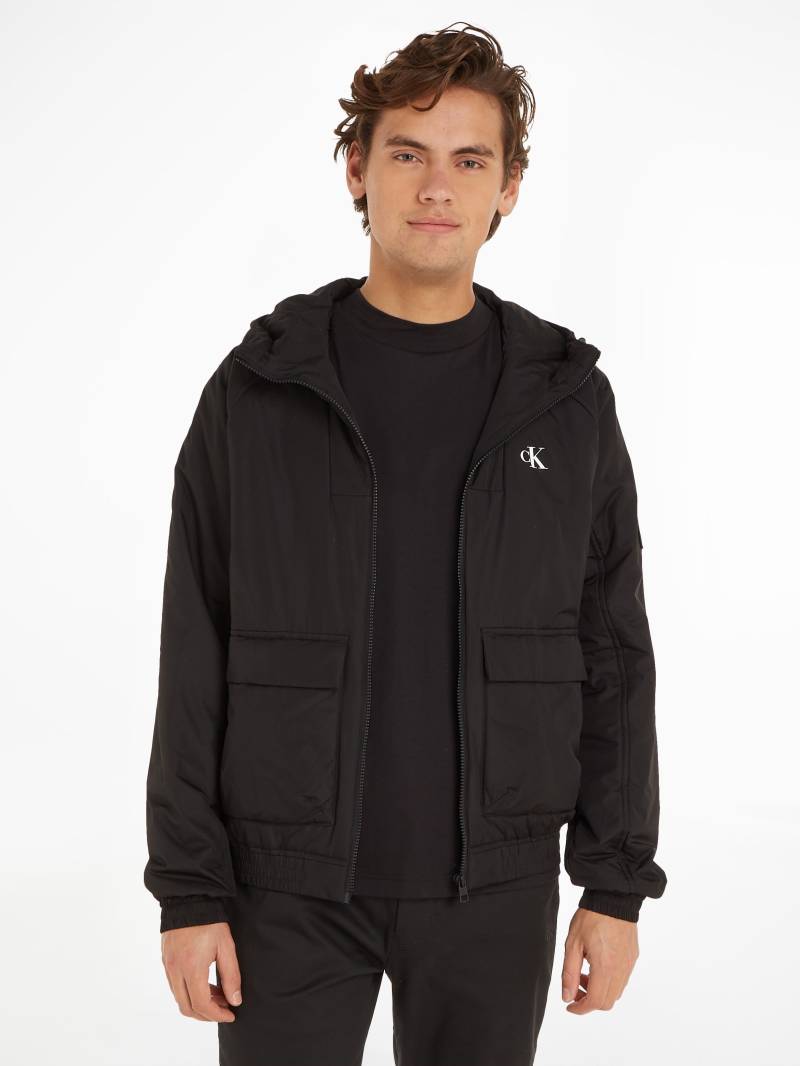 Calvin Klein Jeans Steppjacke »PADDED HOODED HARRINGTON«, mit Kapuze von Calvin Klein Jeans