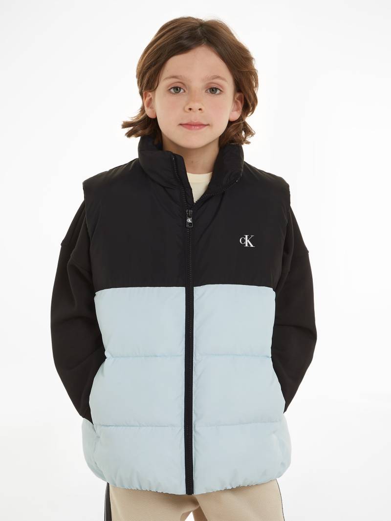 Calvin Klein Jeans Steppweste »NYLON COLOR BLOCK PUFFER VEST« von Calvin Klein Jeans