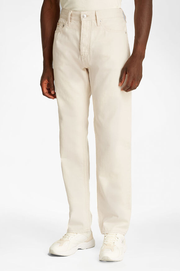 Calvin Klein Jeans Straight Fit Jeans L32 | Light Beige | Herren  | 30/32 von Calvin Klein Jeans