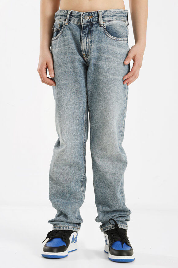 Calvin Klein Jeans Straight Fit Jeans | Marble Blue Green | Jungen  | 14 von Calvin Klein Jeans