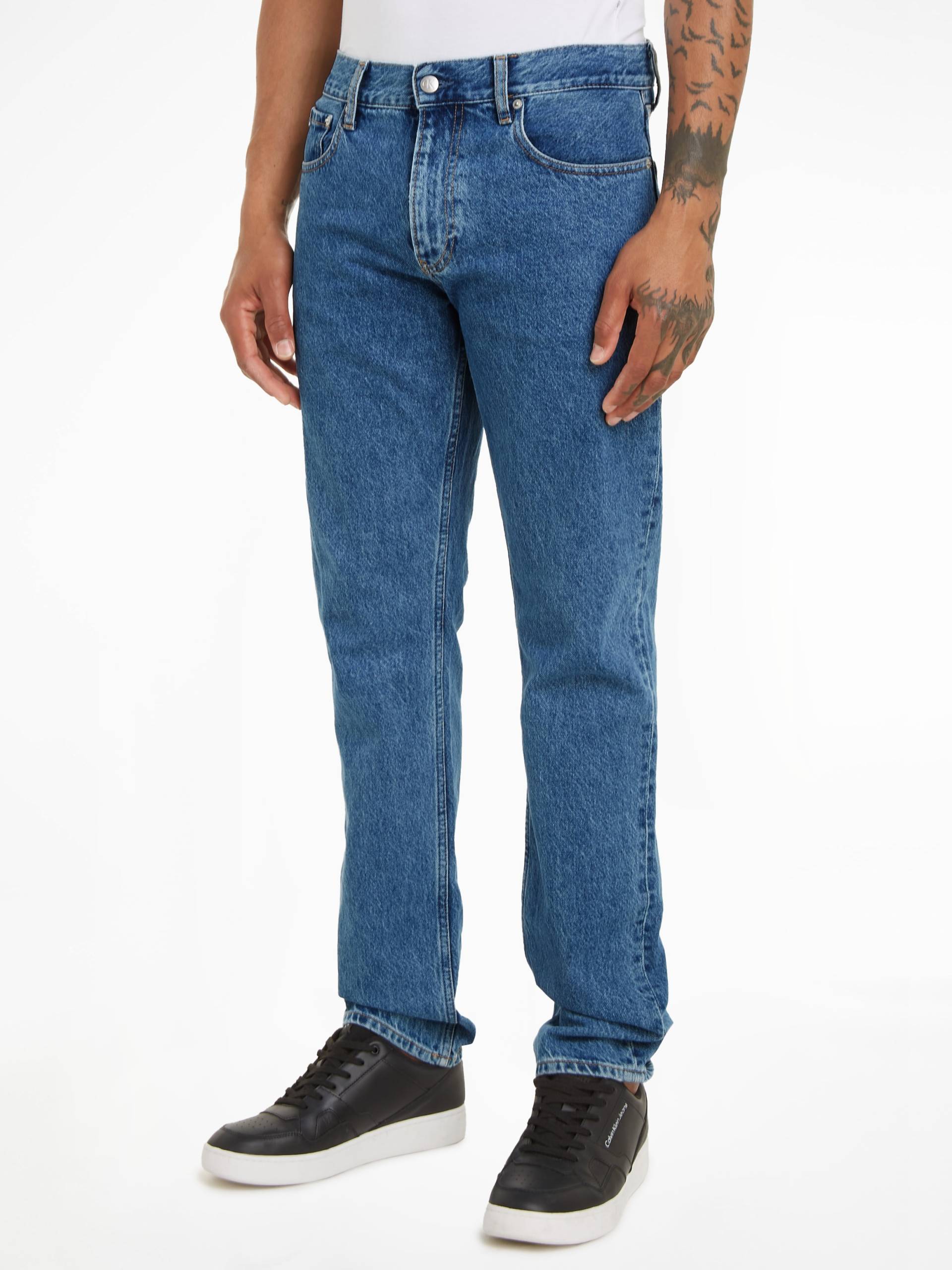 Calvin Klein Jeans Straight-Jeans »AUTHENTIC STRAIGHT«, im 5-Pocket-Style Calvin Klein Jeans Straight-Jeans »AUTHENTIC STRAIGHT«, im 5-Pocket-Style von Calvin Klein Jeans