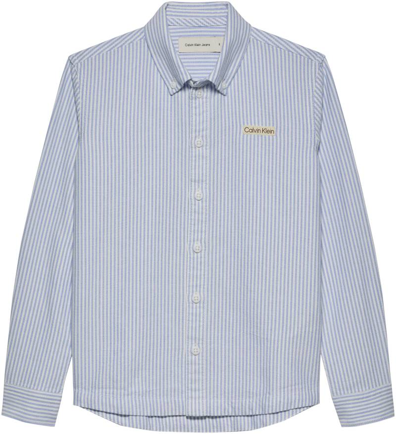 Calvin Klein Jeans Streifenhemd »REG. COTTON OXFORD SHIRT«, mit Streifenmuster von Calvin Klein Jeans