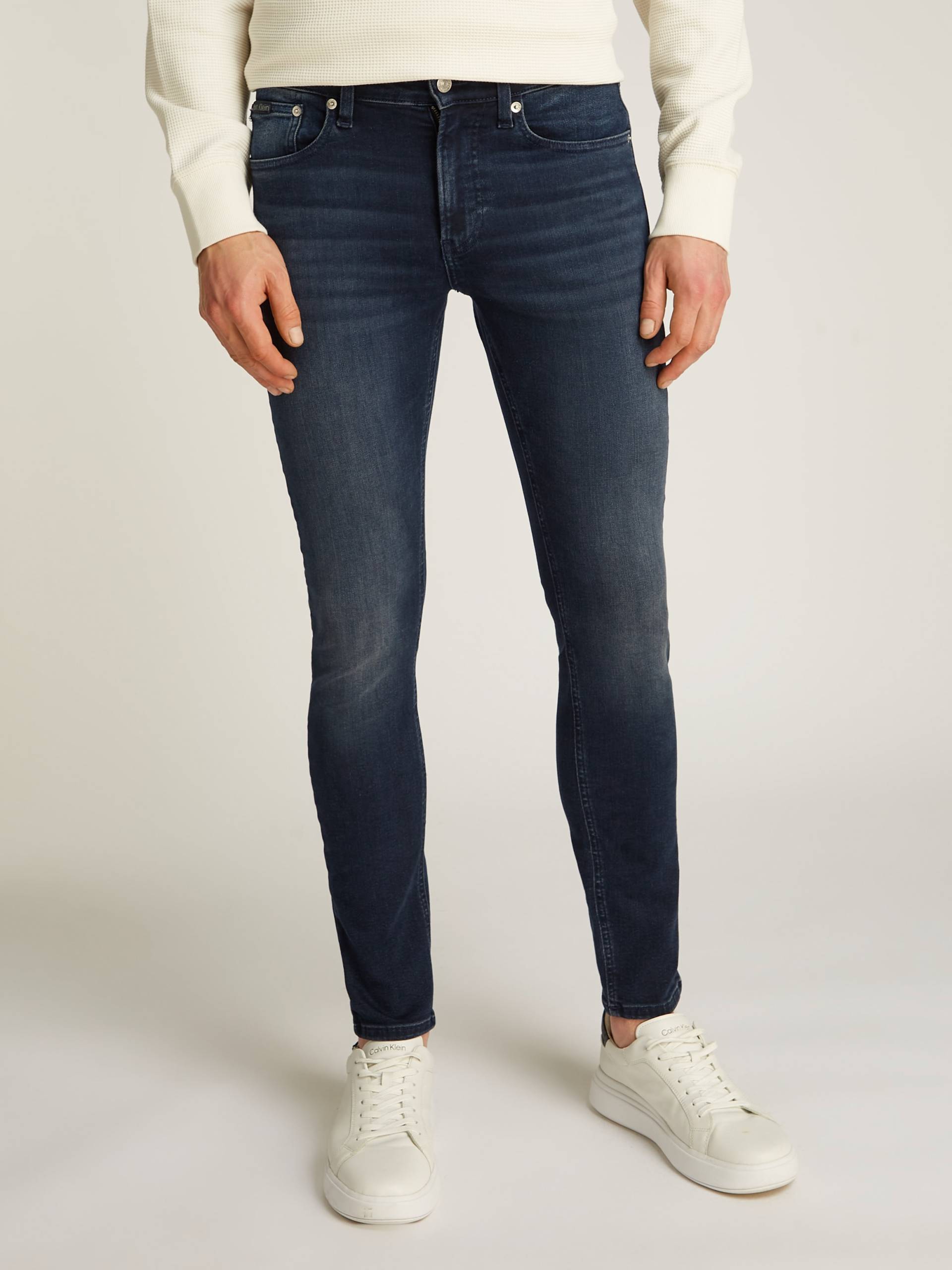 Calvin Klein Jeans Stretch-Jeans »SKINNY«, Coinpocket, Logostickerei Calvin Klein Jeans Stretch-Jeans »SKINNY«, Coinpocket, Logostickerei von Calvin Klein Jeans