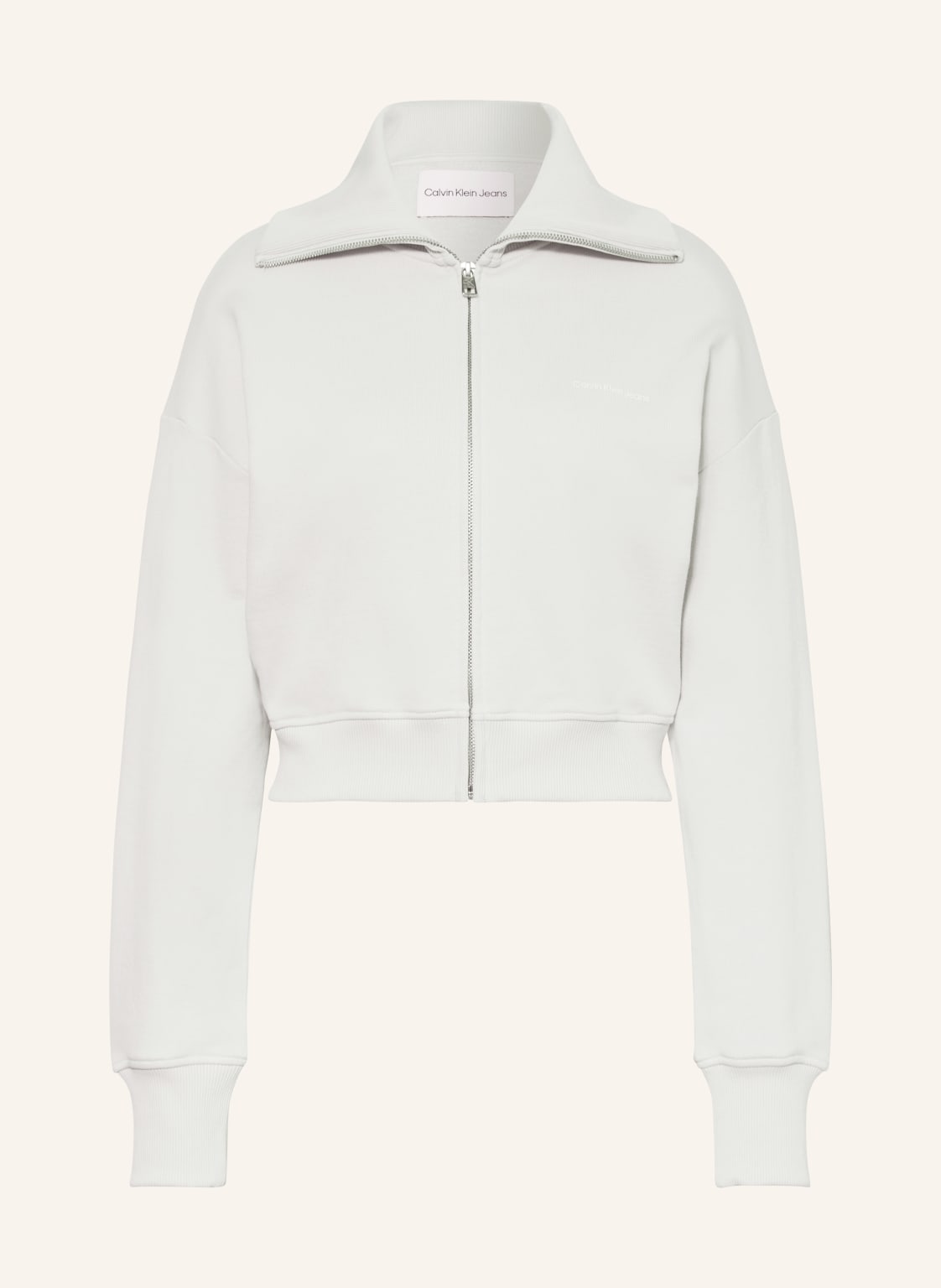 Calvin Klein Jeans Sweatjacke grau von Calvin Klein Jeans