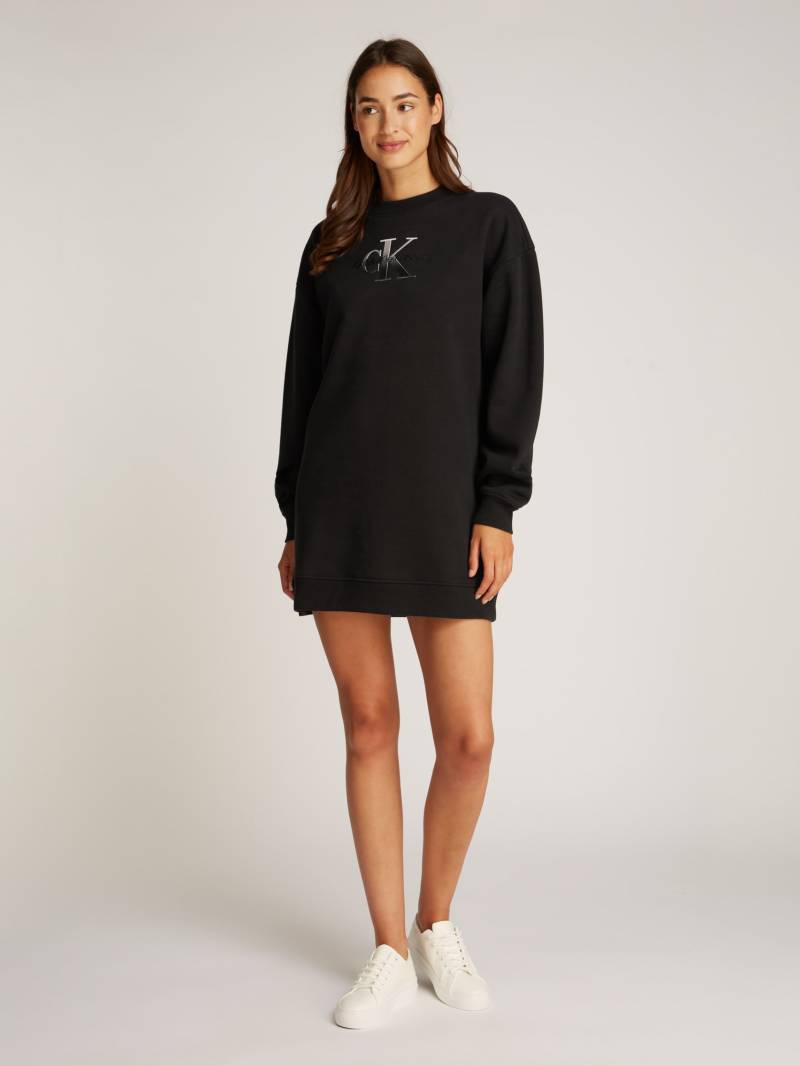 Calvin Klein Jeans Sweatkleid »EMBROIDERED MONOLOGO CREW DRESS«, mit Logostickerei von Calvin Klein Jeans