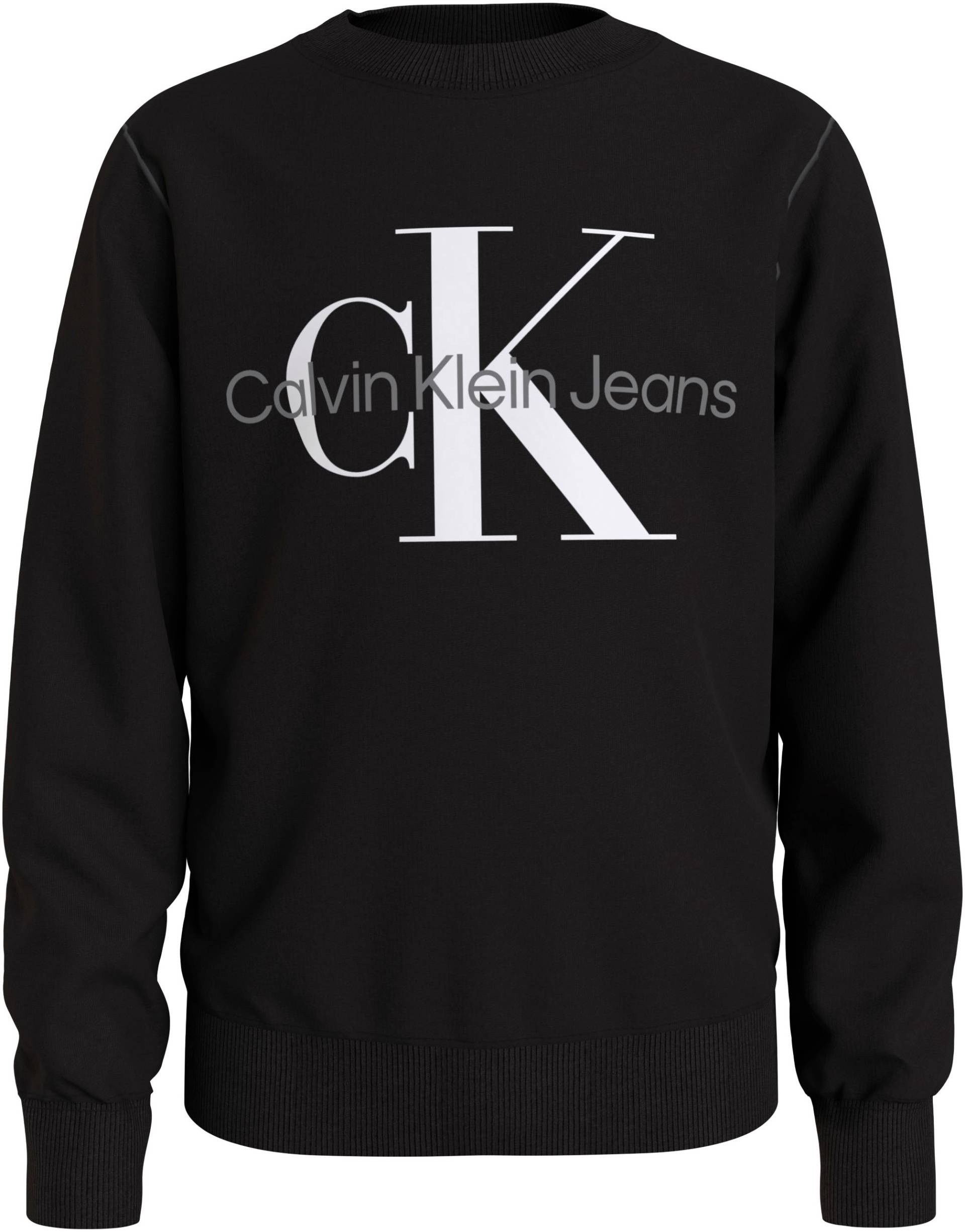 Calvin Klein Jeans Sweatshirt »CK MONOGRAM TERRY CN« von Calvin Klein Jeans