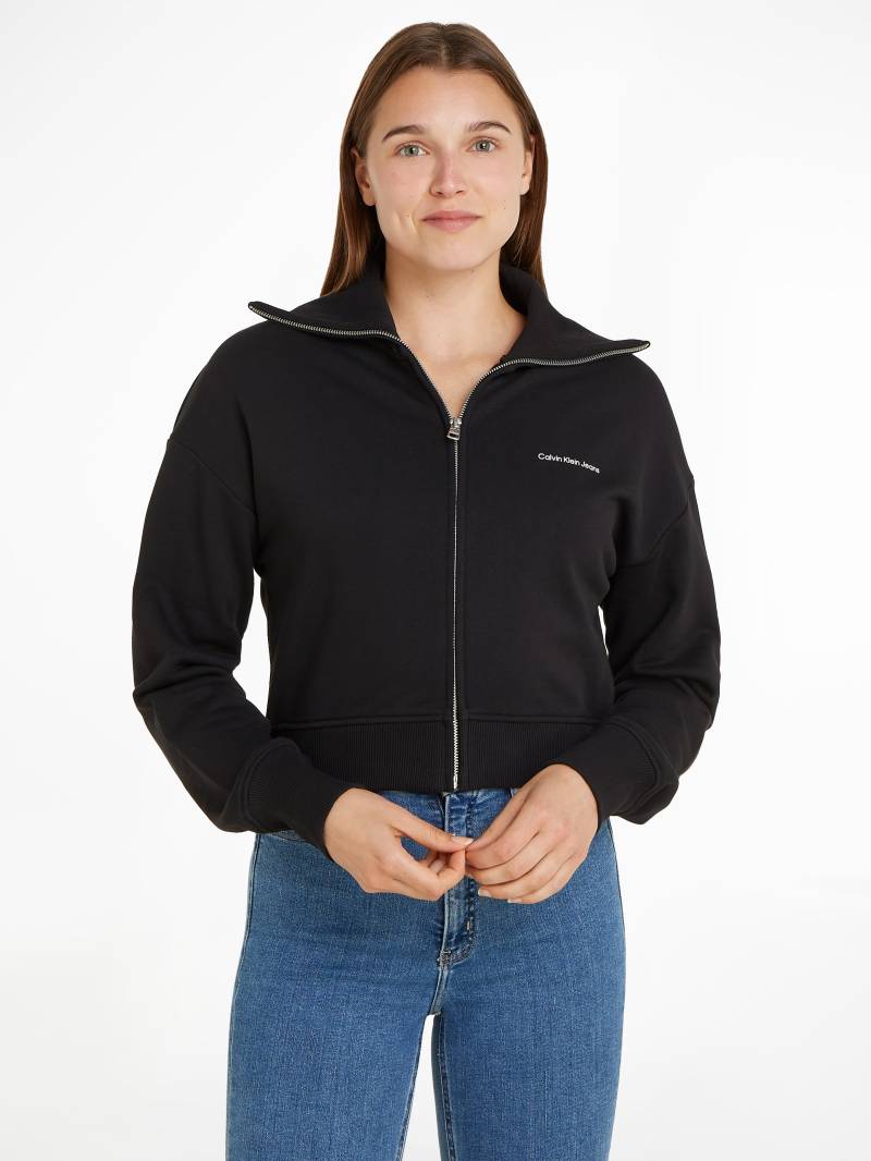 Calvin Klein Jeans Sweatshirt »DIFFUSED MONOLOGO ZIP-THROUGH« von Calvin Klein Jeans