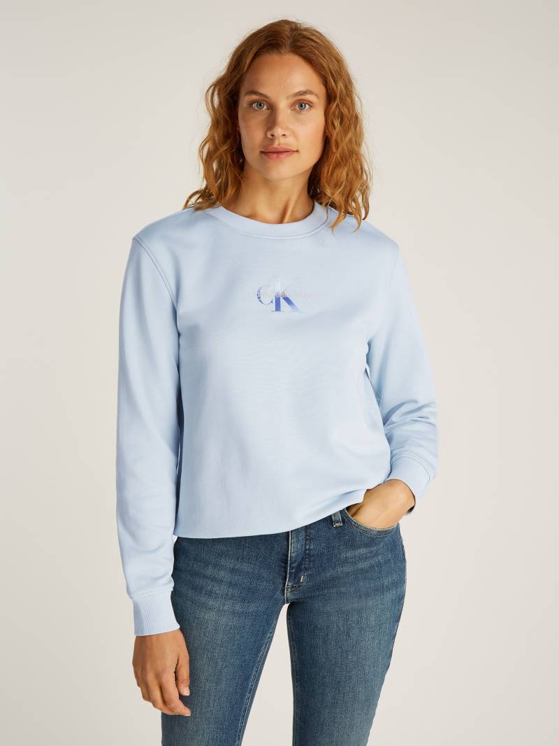 Calvin Klein Jeans Sweatshirt »GRADIENT MONOLOGO CREWNECK«, mit Logo von Calvin Klein Jeans