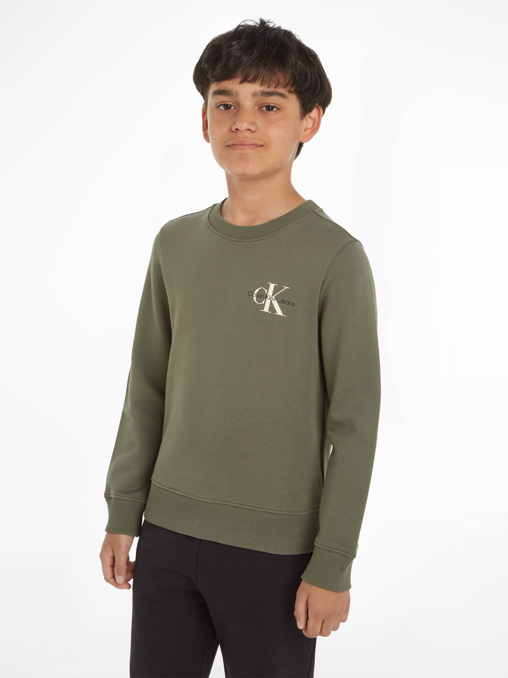 Calvin Klein Jeans Sweatshirt »MONOGRAM CN SWEATSHIRT«, für Kinder bis 16 Jahre von Calvin Klein Jeans