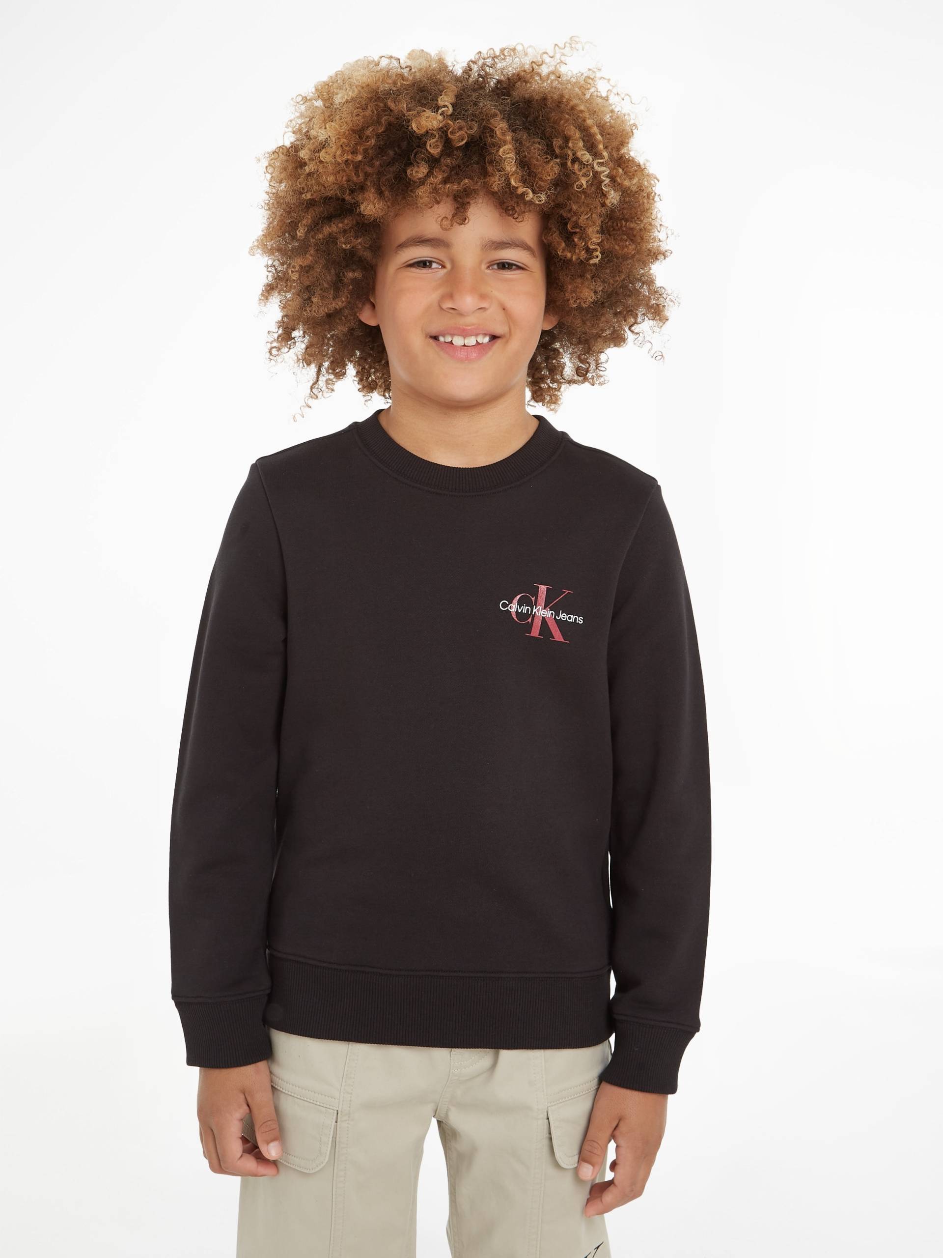 Calvin Klein Jeans Sweatshirt »MONOGRAM CN SWEATSHIRT«, für Kinder bis 16 Jahre von Calvin Klein Jeans