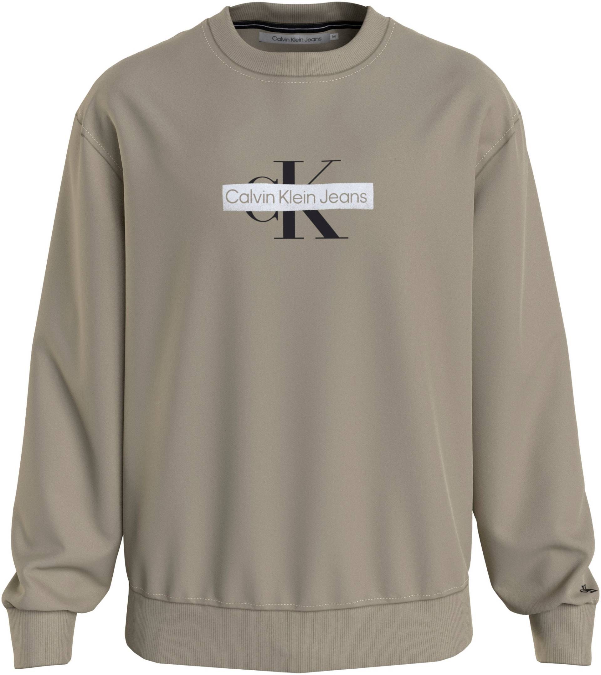 Calvin Klein Jeans Sweatshirt »MONOLOGO STENCIL CREW NECK« von Calvin Klein Jeans