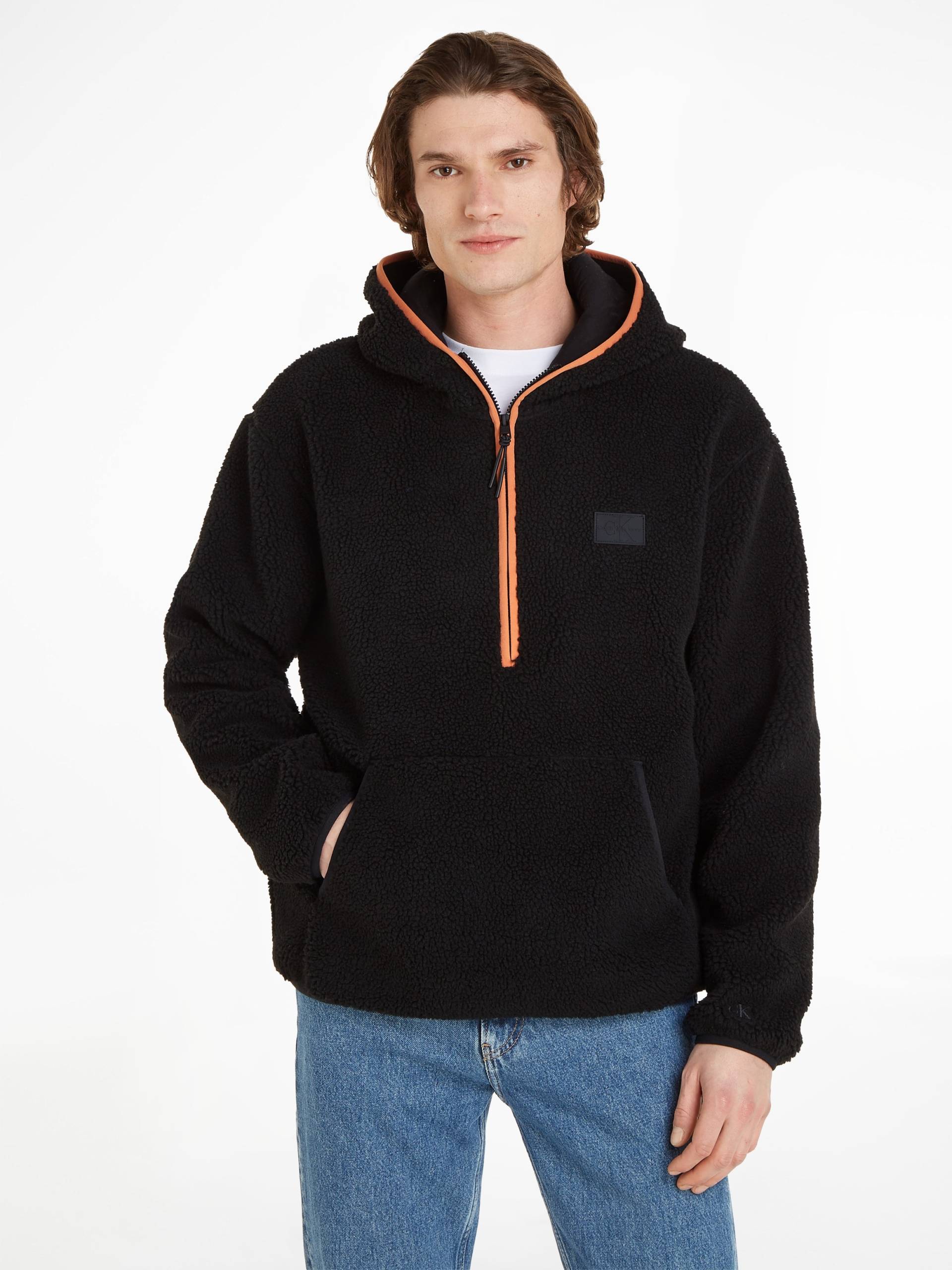 Calvin Klein Jeans Sweatshirt »SHERPA HALF ZIP HOODIE« von Calvin Klein Jeans