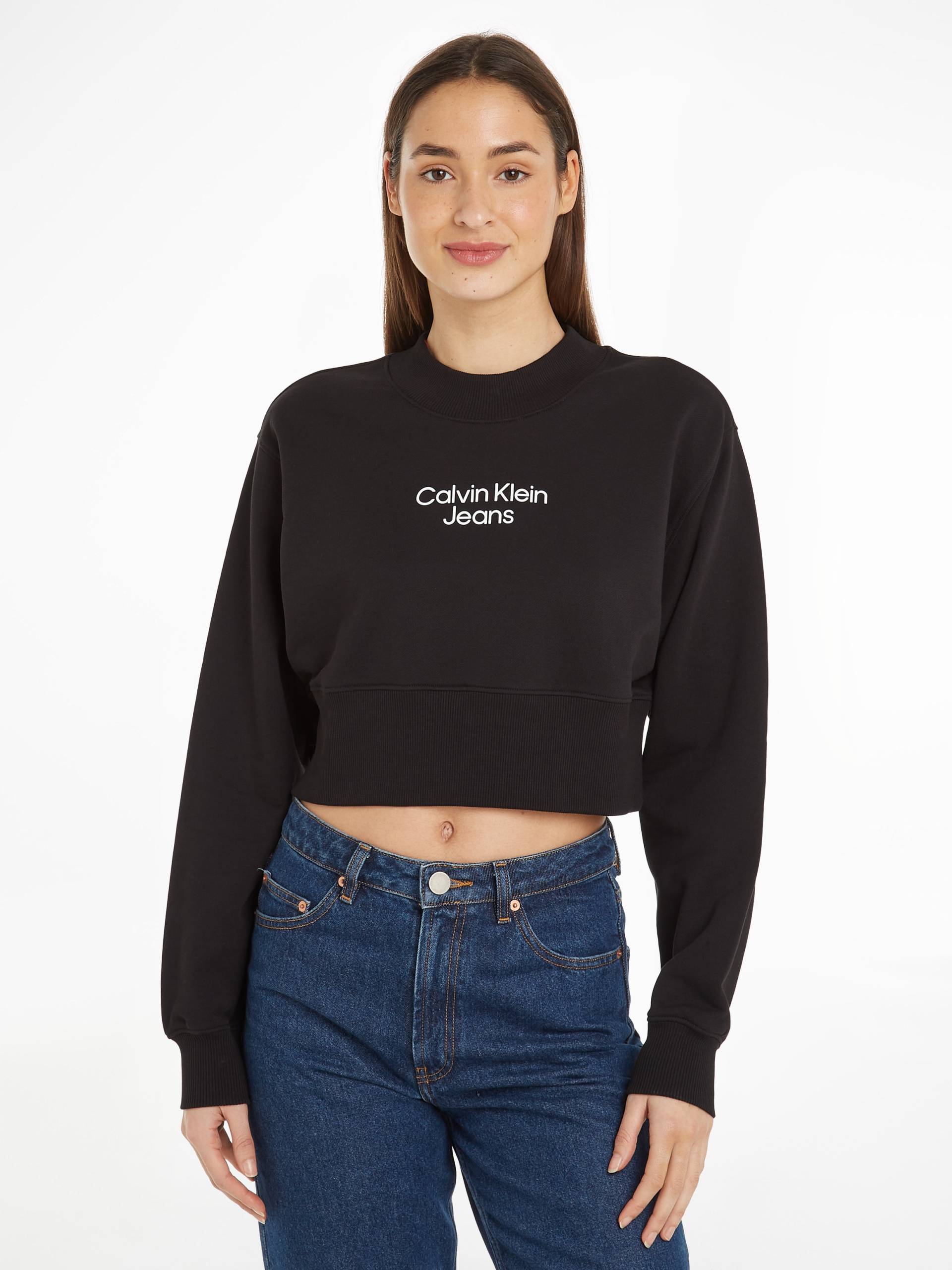 Calvin Klein Jeans Sweatshirt »STACKED INSTITUTIONAL CREWNECK« von Calvin Klein Jeans