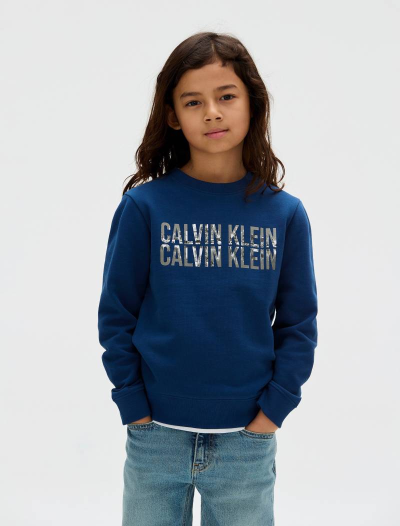 Calvin Klein Jeans Sweatshirt »TERRY SEASONAL LOGO CN«, für Kinder bis 16 Jahre, Fotodruck von Calvin Klein Jeans