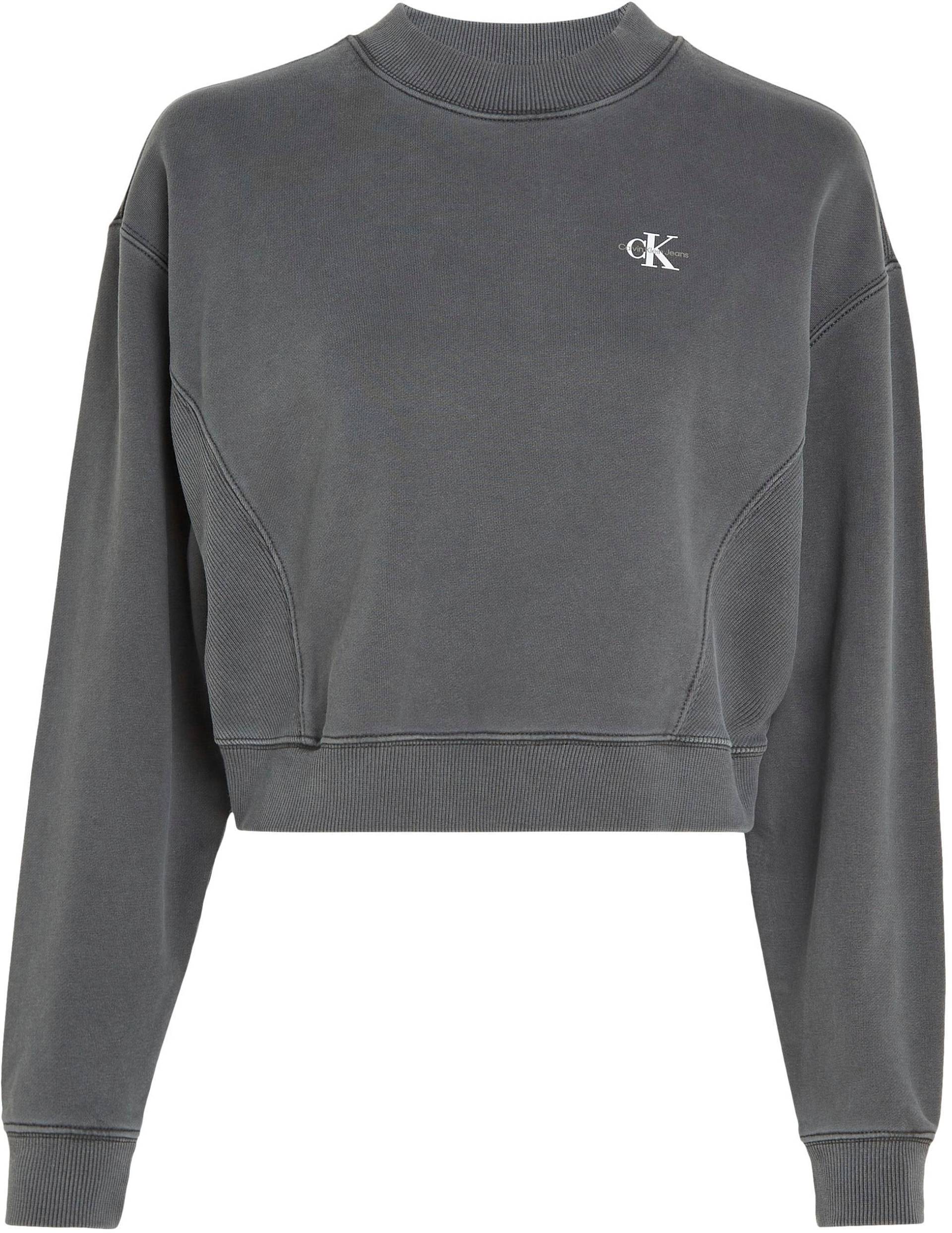 Calvin Klein Jeans Sweatshirt »WASH RIB MIX SHORT CREW NECK« von Calvin Klein Jeans