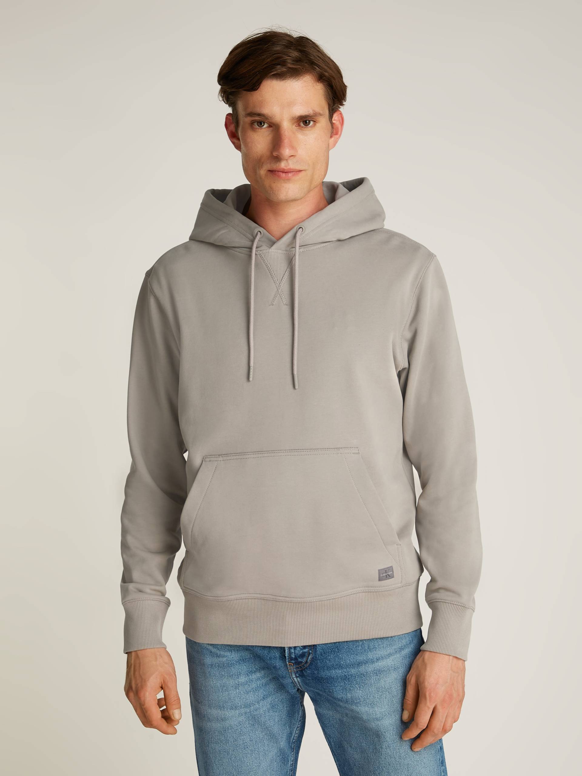 Calvin Klein Jeans Sweatshirt »WOVEN LABEL HOODIE«, Kängurutasche, Logostickerei Calvin Klein Jeans Sweatshirt »WOVEN LABEL HOODIE«, Kängurutasche, Logostickerei von Calvin Klein Jeans