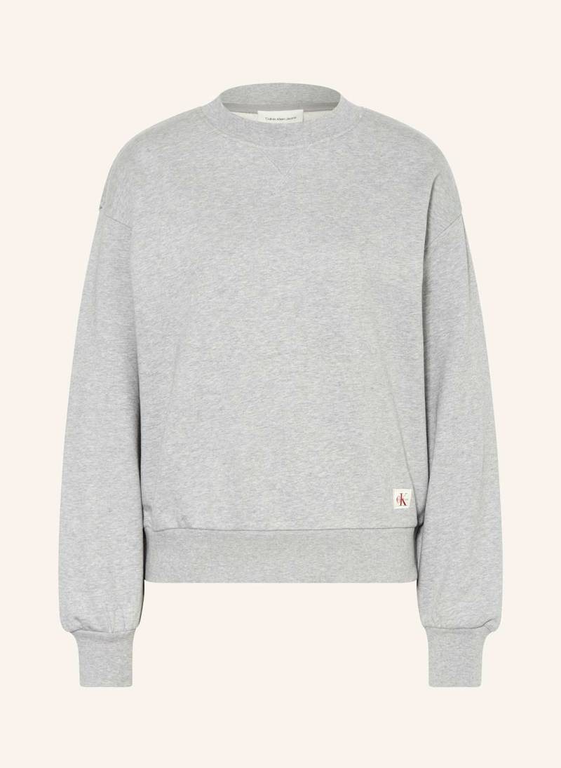 Calvin Klein Jeans Sweatshirt grau von Calvin Klein Jeans