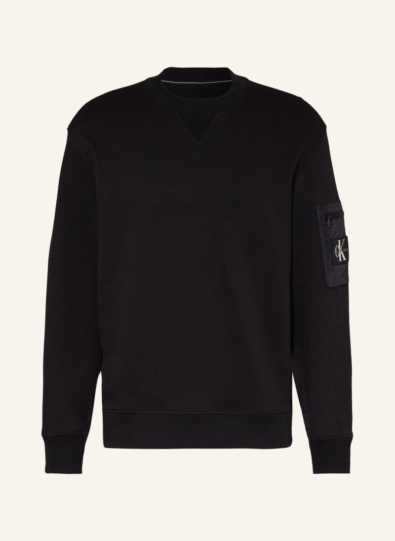 Calvin Klein Jeans Sweatshirt schwarz von Calvin Klein Jeans