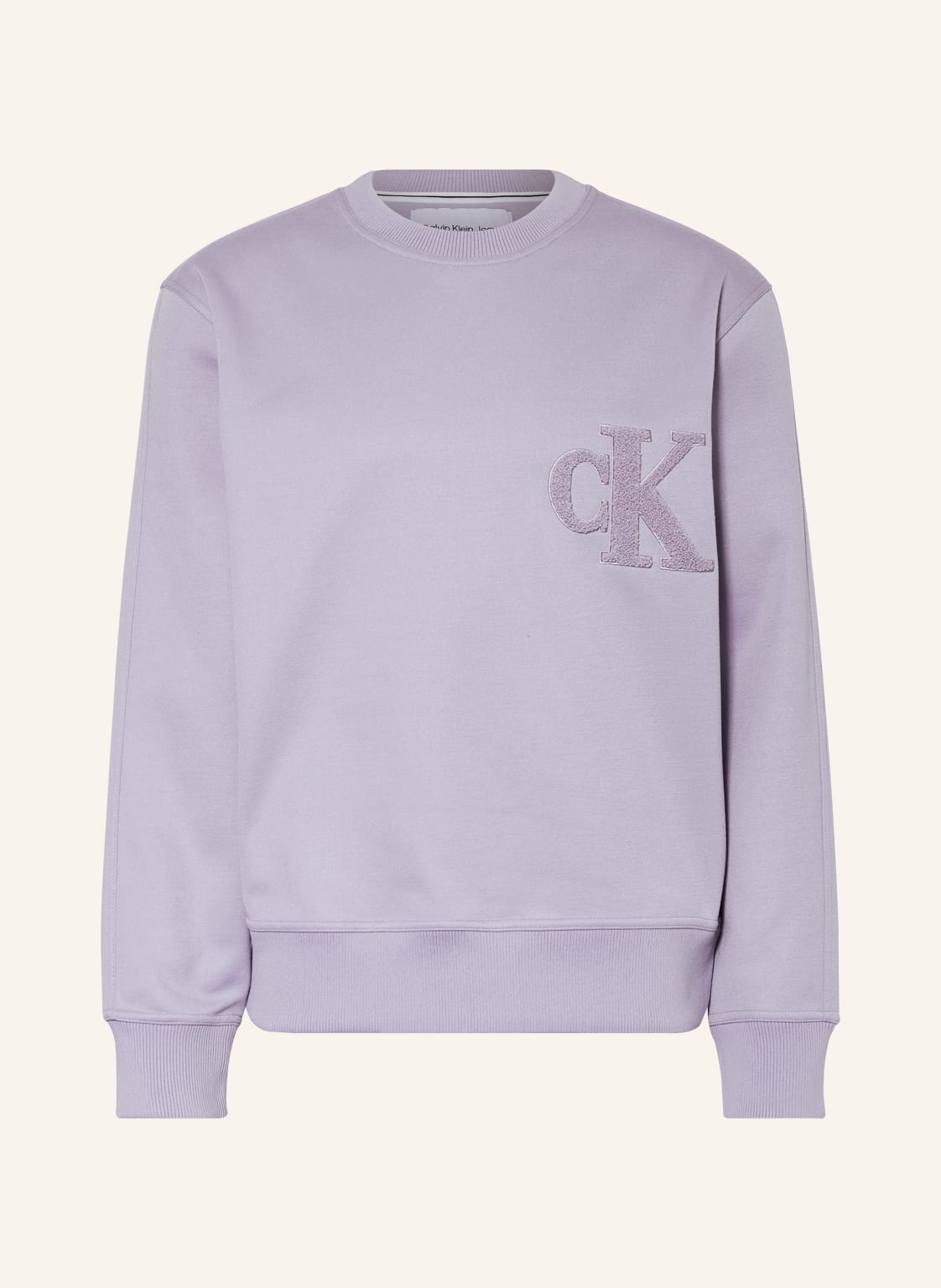 Calvin Klein Jeans Sweatshirt lila von Calvin Klein Jeans