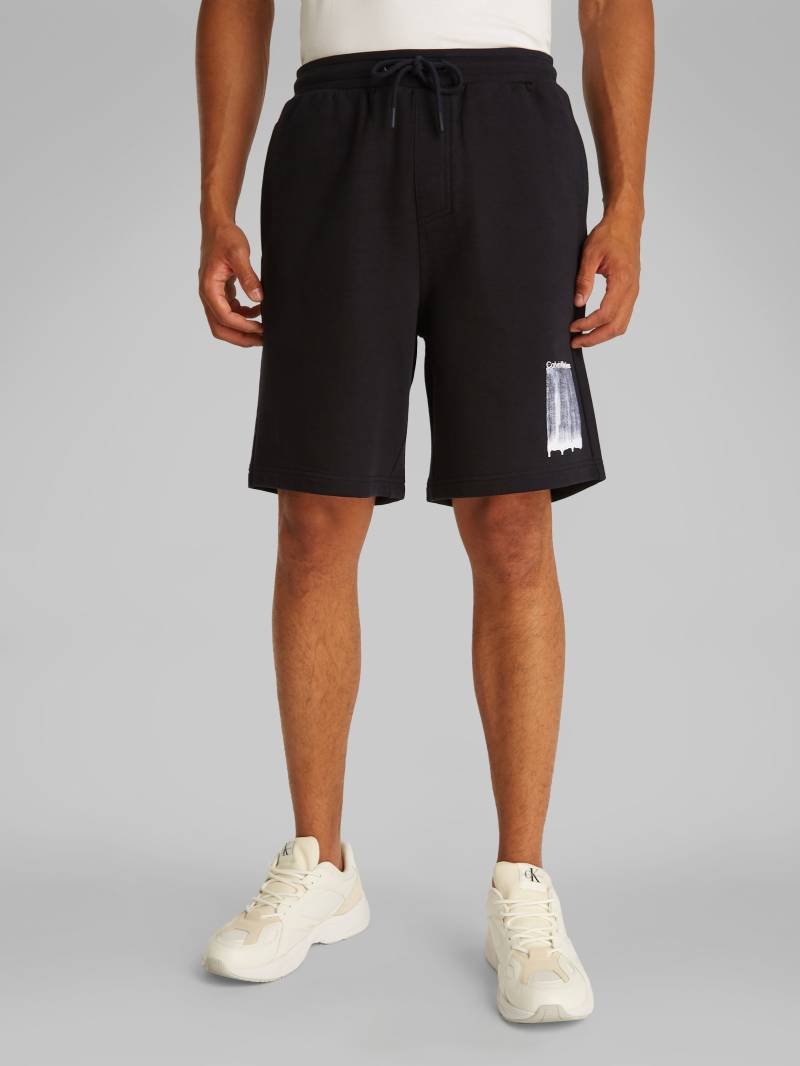 Calvin Klein Jeans Sweatshorts »BRUSH STROKE GRAPHIC SHORTS«, mit Logodruck von Calvin Klein Jeans