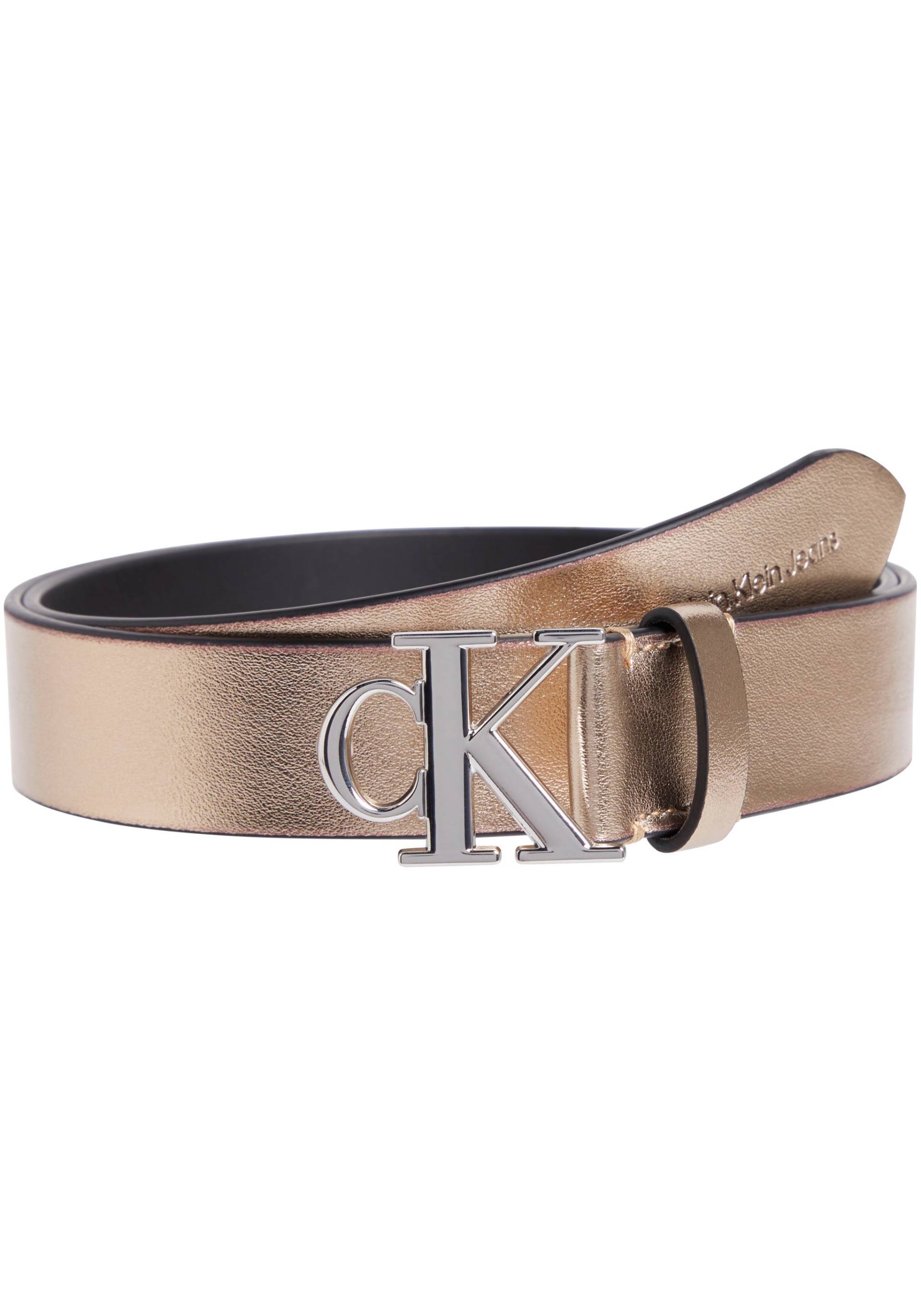 Calvin Klein Jeans Synthetikgürtel »ROUND MONO PL LTHR BELT 30MM FR« von Calvin Klein Jeans