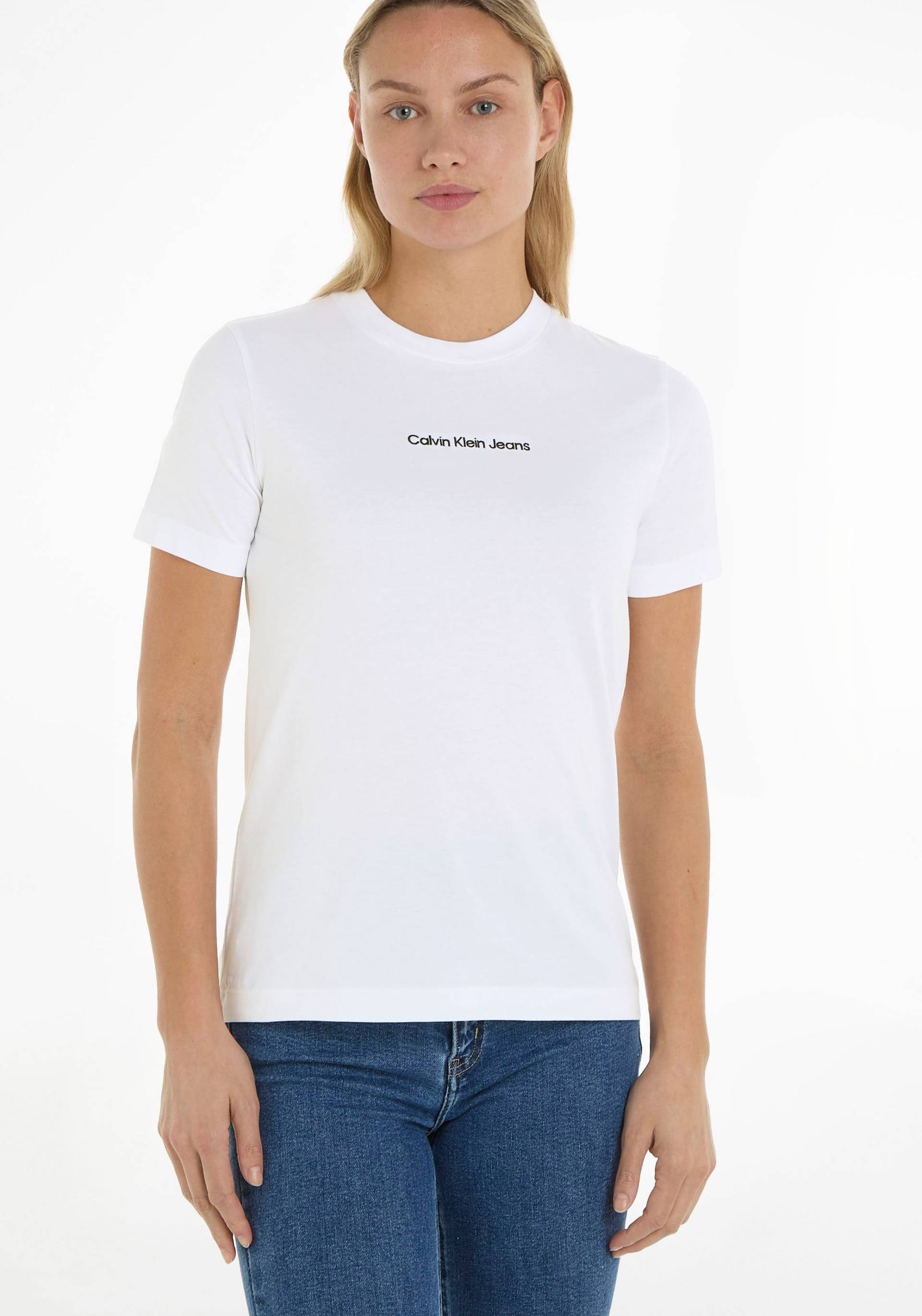 Calvin Klein Jeans T-Shirt, aus reiner Baumwolle von Calvin Klein Jeans