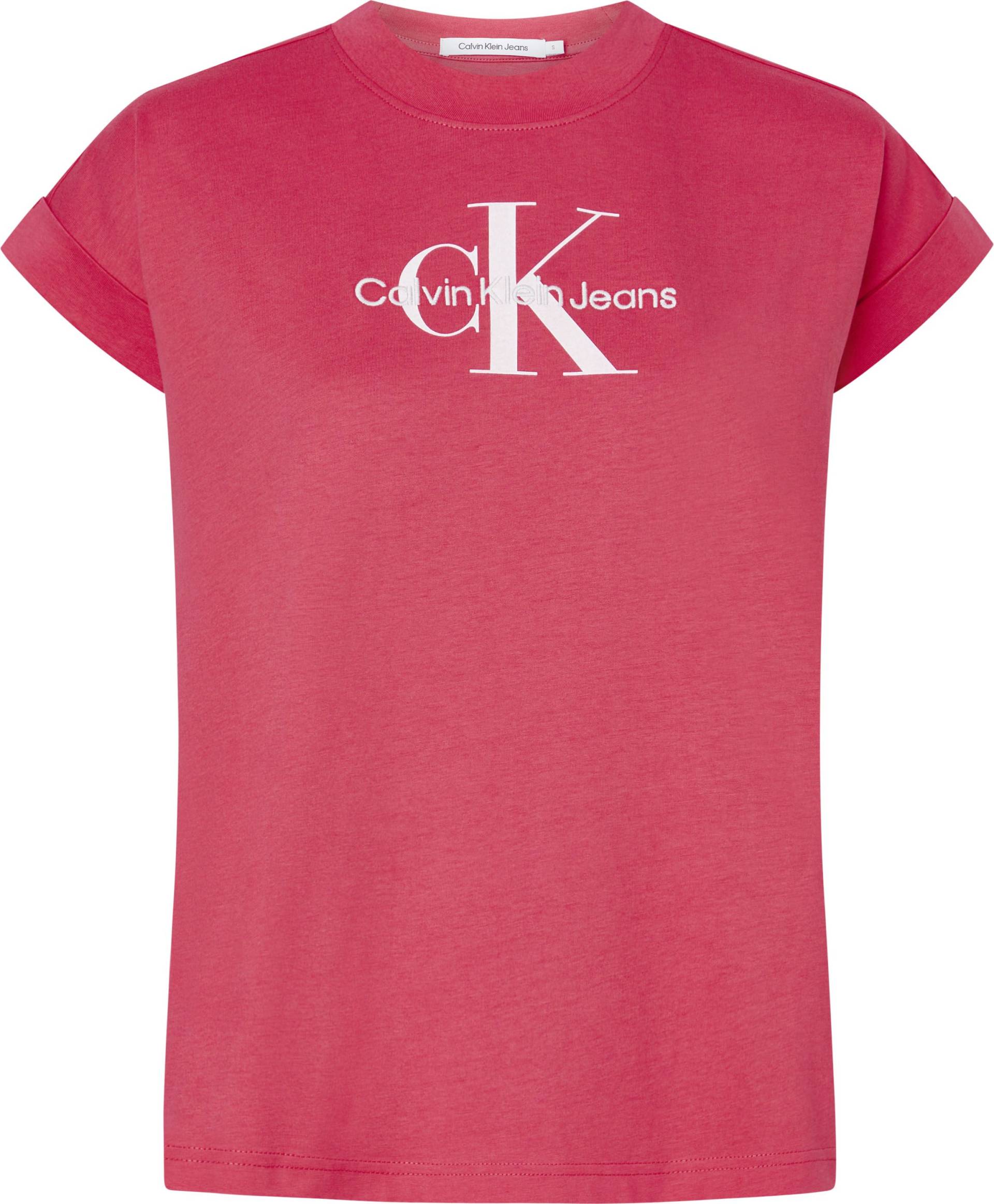 Calvin Klein Jeans T-Shirt, mit breitem Umschlagbund an den Ärmeln von Calvin Klein Jeans