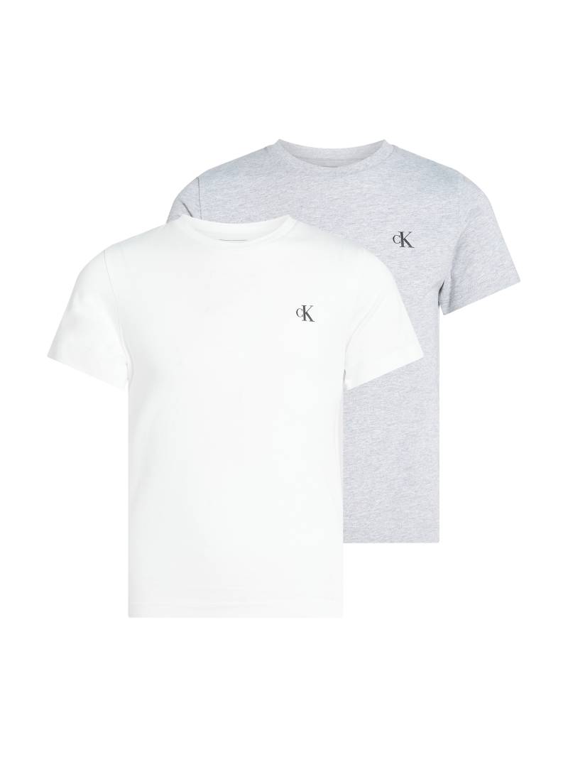 Calvin Klein Jeans T-Shirt »2-PACK MONOGRAM TOP«, (2 tlg.), für Kinder bis 16 Jahre mit Logoprägung von Calvin Klein Jeans