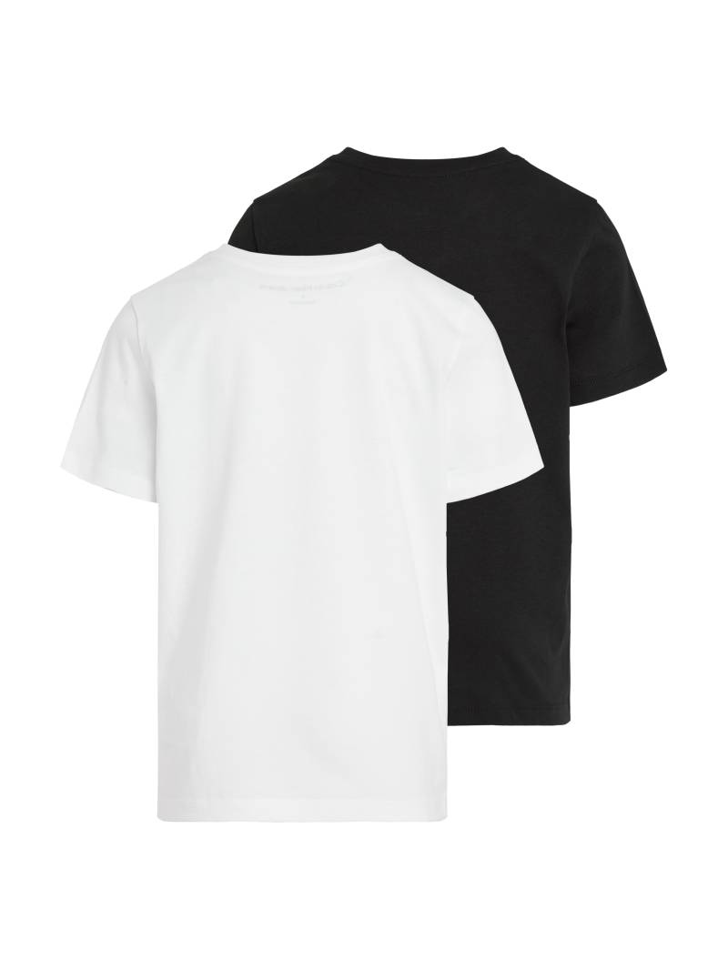 Calvin Klein Jeans T-Shirt »2-PACK MONOGRAM TOP«, (2 tlg.), für Kinder bis 16 Jahre mit Logoprägung von Calvin Klein Jeans