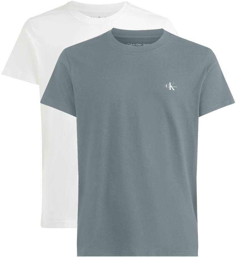 Calvin Klein Jeans T-Shirt »2 PACK MONOLOGO T-SHIRT«, (Packung, 2er-Pack), mit Rundhalsausschnitt von Calvin Klein Jeans
