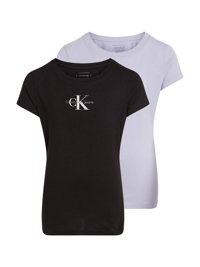 Calvin Klein Jeans T-Shirt »2-PACK SLIM MONOLOGO T-SHIRT«, (Packung, 2 tlg., 2er-Pack), mit Logodruck von Calvin Klein Jeans