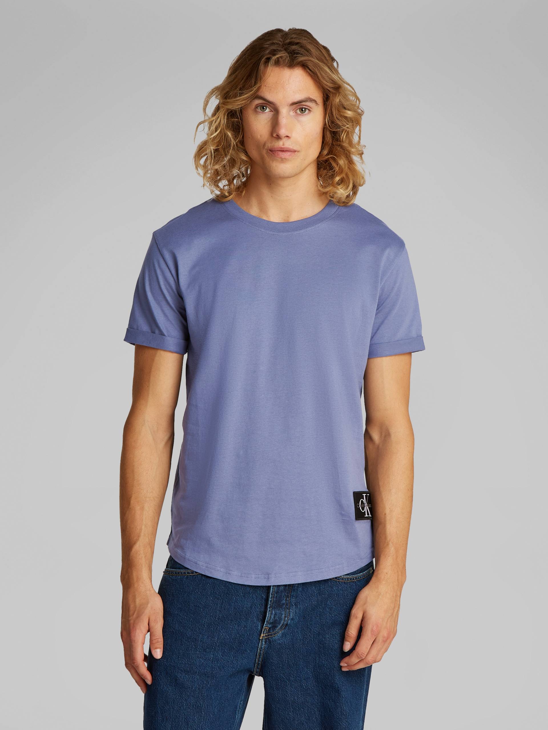 Calvin Klein Jeans T-Shirt »BADGE TURN UP SLEEVE«, mit Logopatch Calvin Klein Jeans T-Shirt »BADGE TURN UP SLEEVE«, mit Logopatch von Calvin Klein Jeans