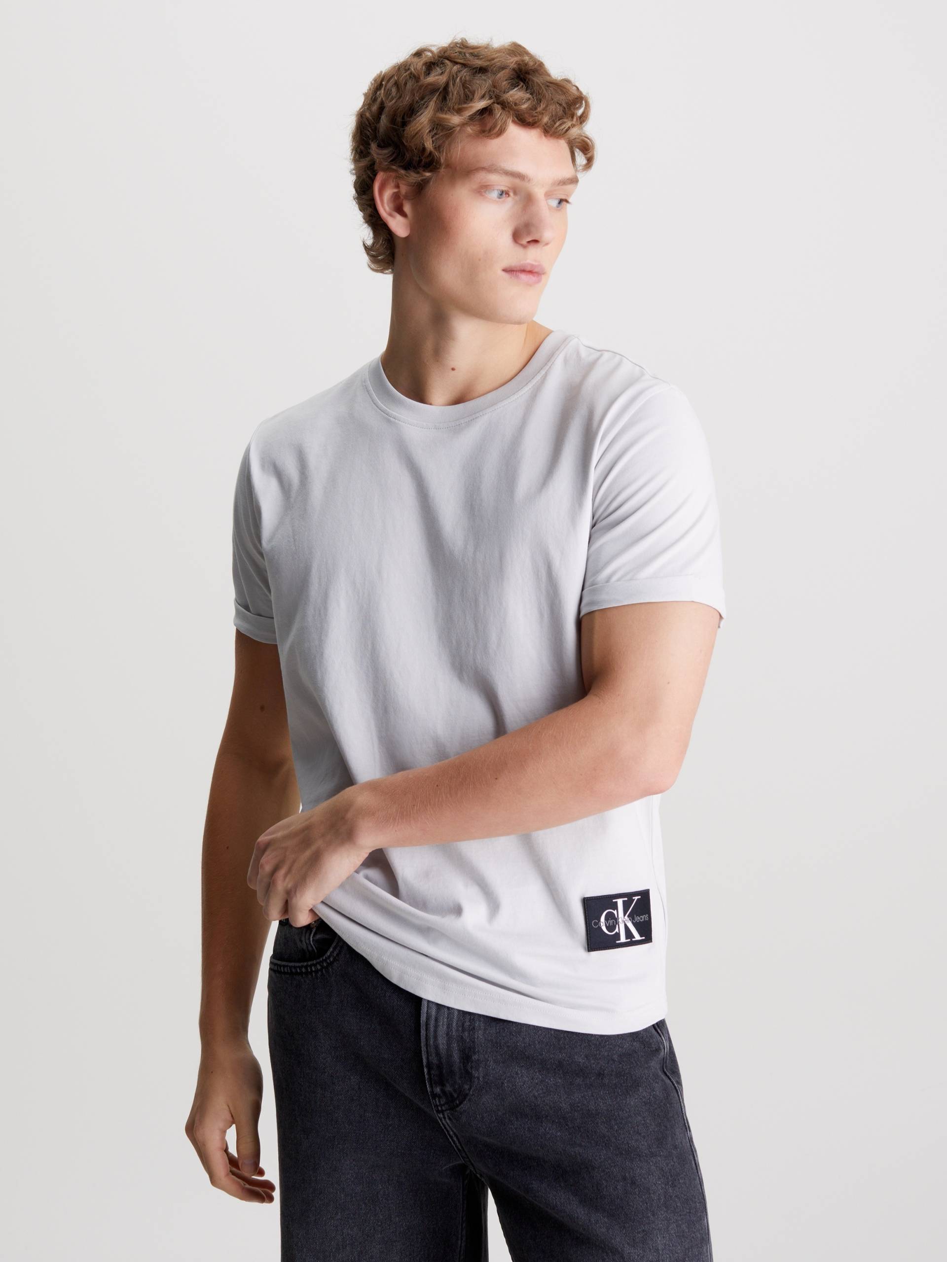 Calvin Klein Jeans T-Shirt »BADGE TURN UP SLEEVE« von Calvin Klein Jeans